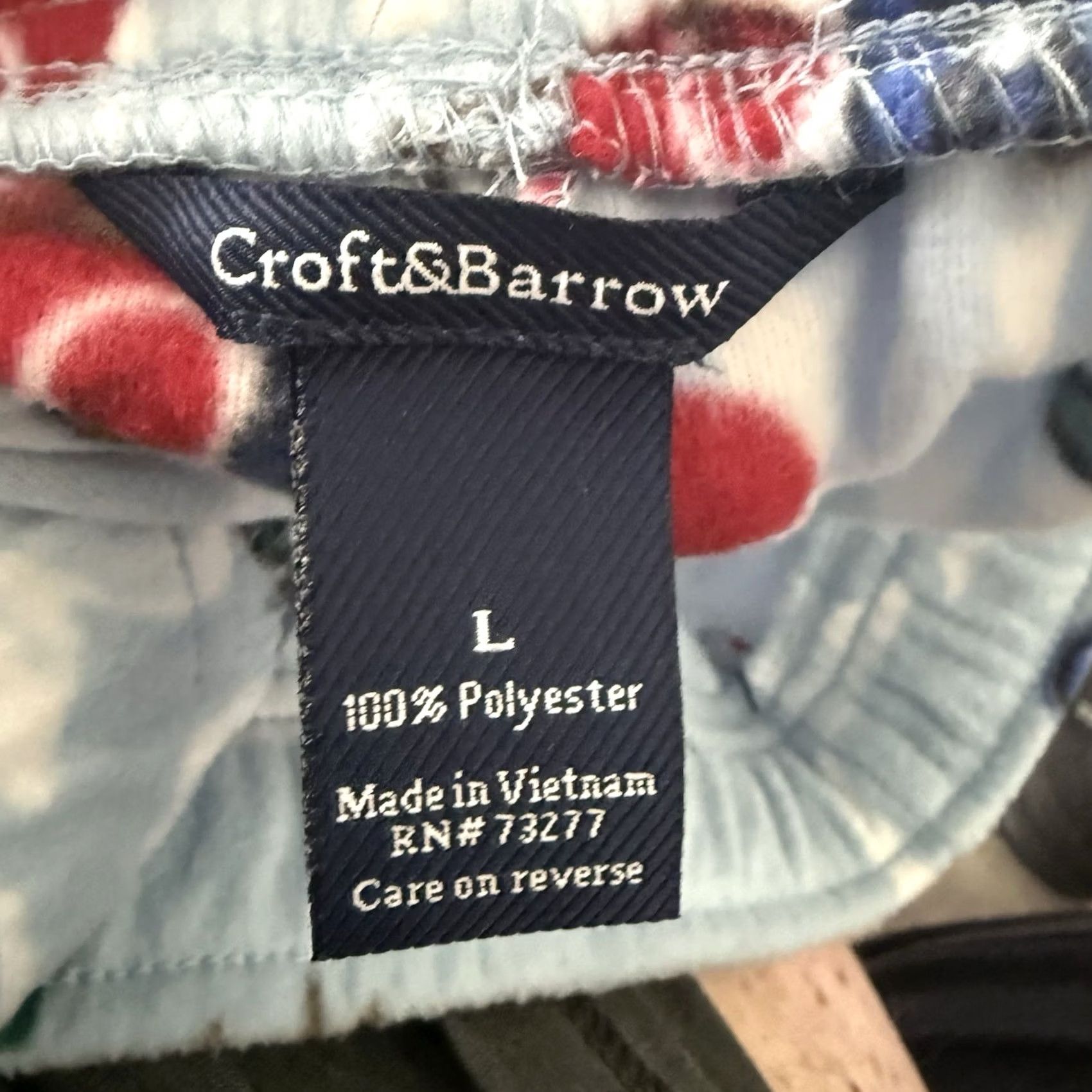 Croft & Barrow Croft & Barrow Fleece Pants Mens Large Football Snowmen Cozy Warm Lounge NEW Size US 33 - 2 Thumbnail