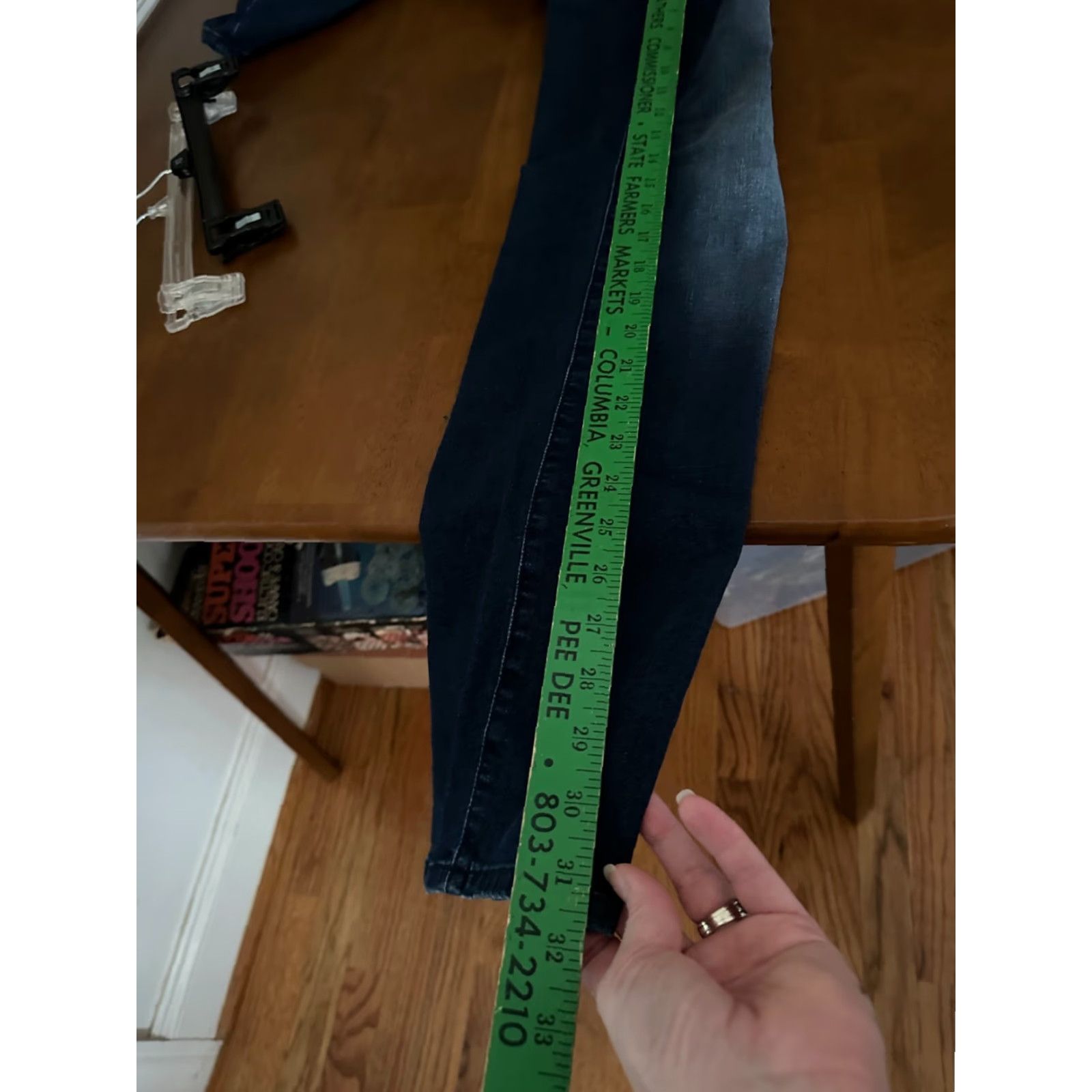 Calvin Klein Calvin Klein Jeans Woman's Size 8 Blue Denim Size 30" / US 8 / IT 44 - 5 Thumbnail