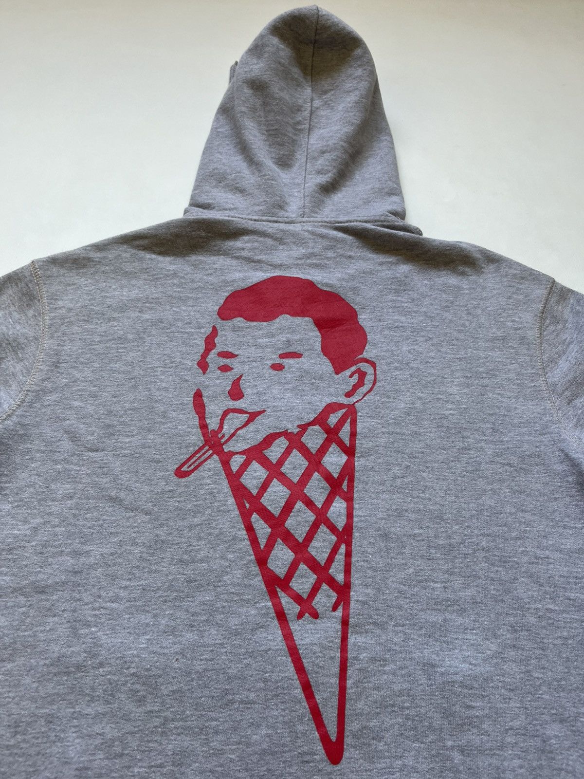 Icecream Icecream Billy Patch Zip-Up Hoodie - Heather Grey Size US L / EU 52-54 / 3 - 4 Thumbnail
