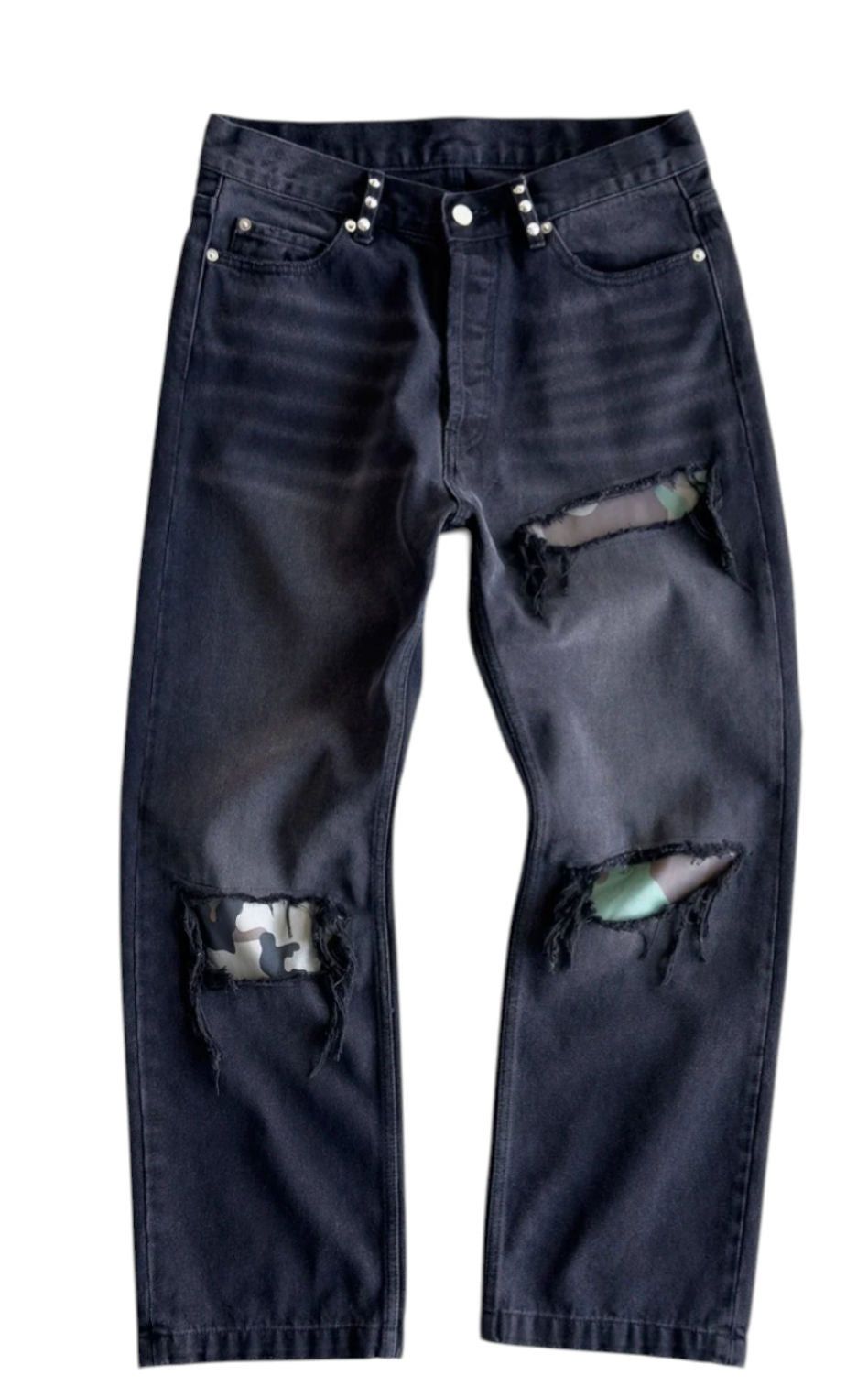 Bravest Studios Gutted Camo Denim Black Size US 32 / EU 48 - 1 Preview