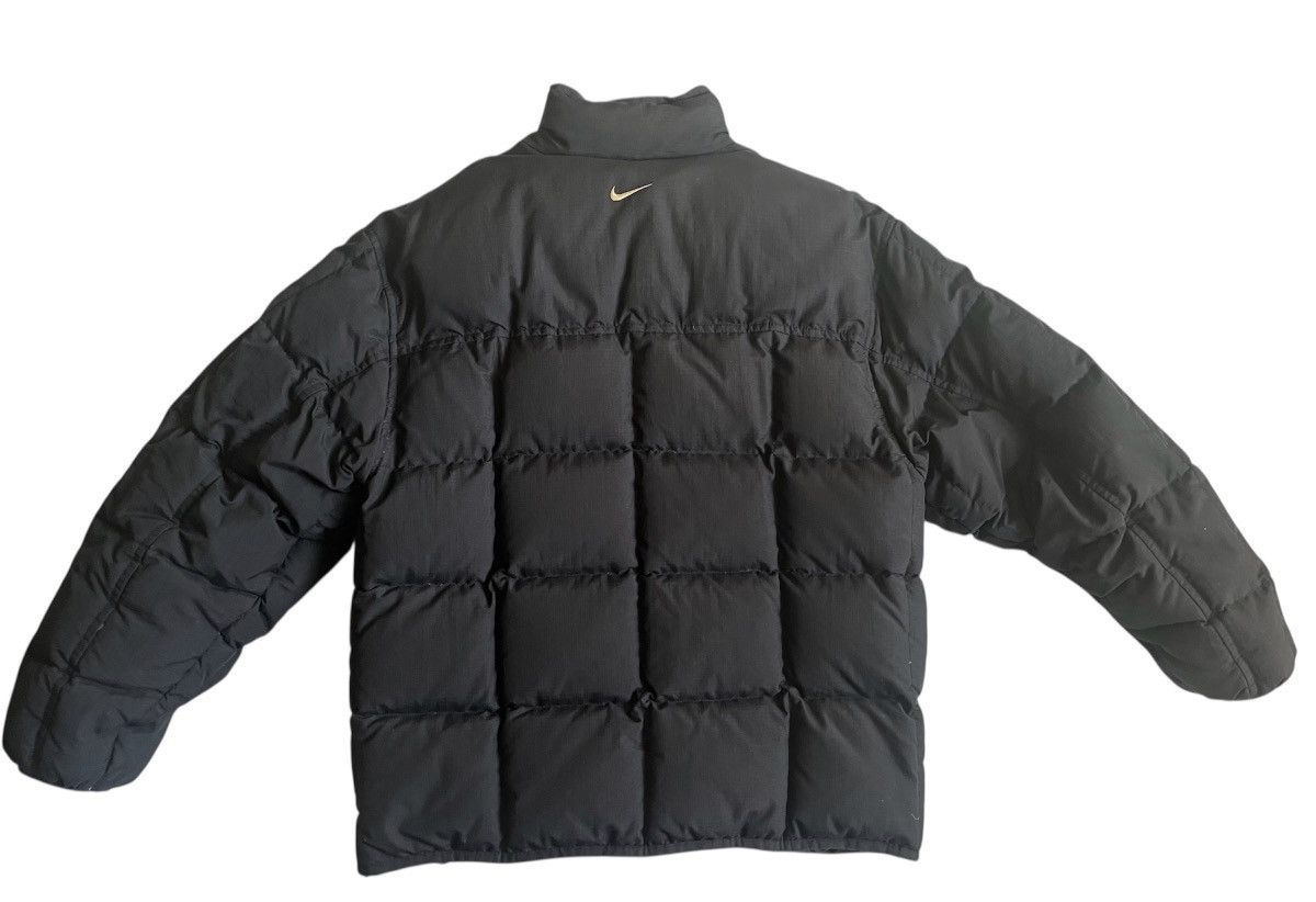 Nike Vintage Nike Down Puffer Jacket (1999-2001) - Black - Large Size US L / EU 52-54 / 3 - 2 Thumbnail