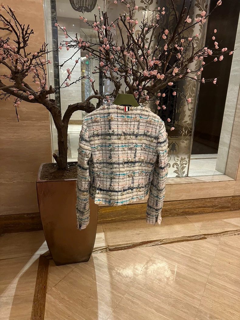 Thom Browne Thom Browne Heavy heavy tweed coat Size M / US 6-8 / IT 42-44 - 5 Thumbnail