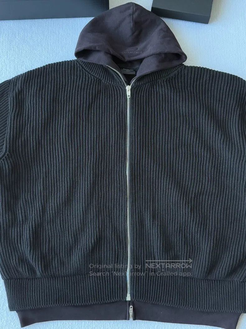Balenciaga Balenciaga Fake two-piece knitted sweatshirt Size US XL / EU 56 / 4 - 3 Thumbnail