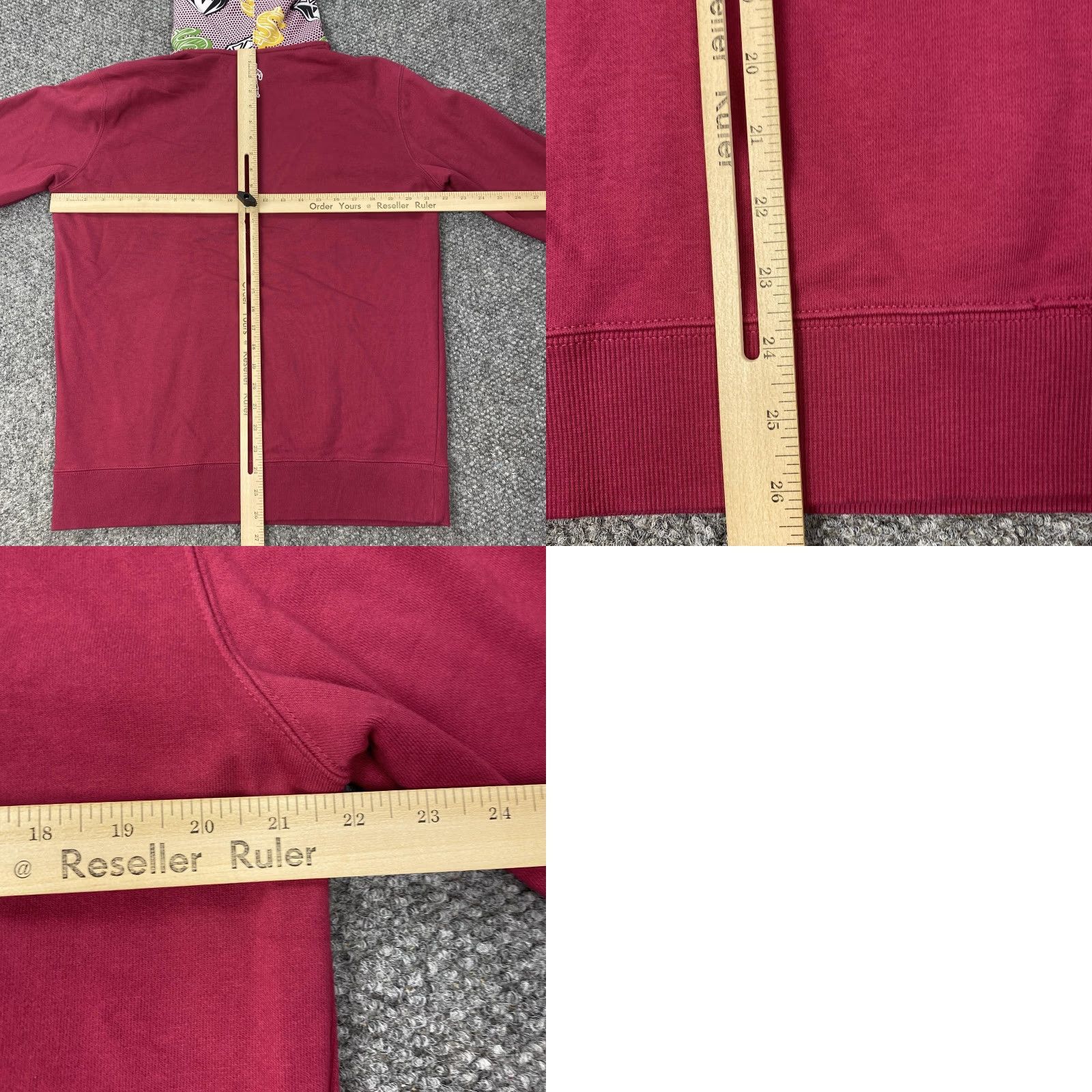 Billionaire Boys Club Billionaire Boys Club Hoodie Mens Small Burgundy Pullover Graphic Print Astronaut Space Logo Knit Pockets Hooded Size US S / EU 44-46 / 1 - 8 Thumbnail