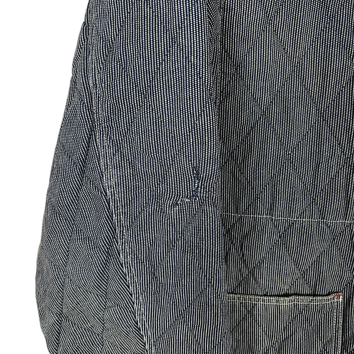 Reason 💥 Reason Hikory Stripe worker Chore Jacket Size US L / EU 52-54 / 3 - 8 Thumbnail