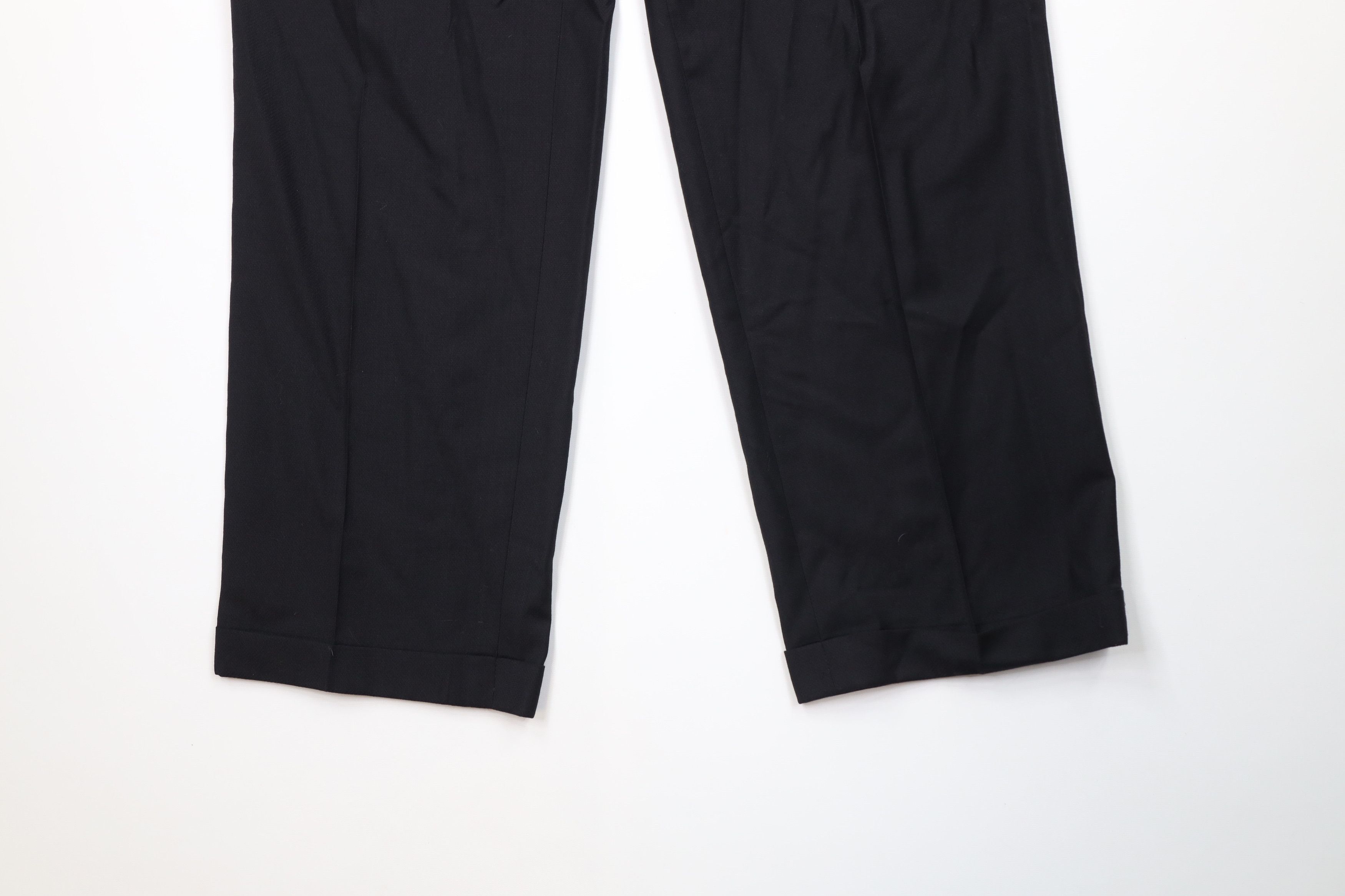 Vintage Vintage 70s Streetwear Cuffed Wide Leg Chino Pants USA Size US 36 / EU 52 - 4 Thumbnail