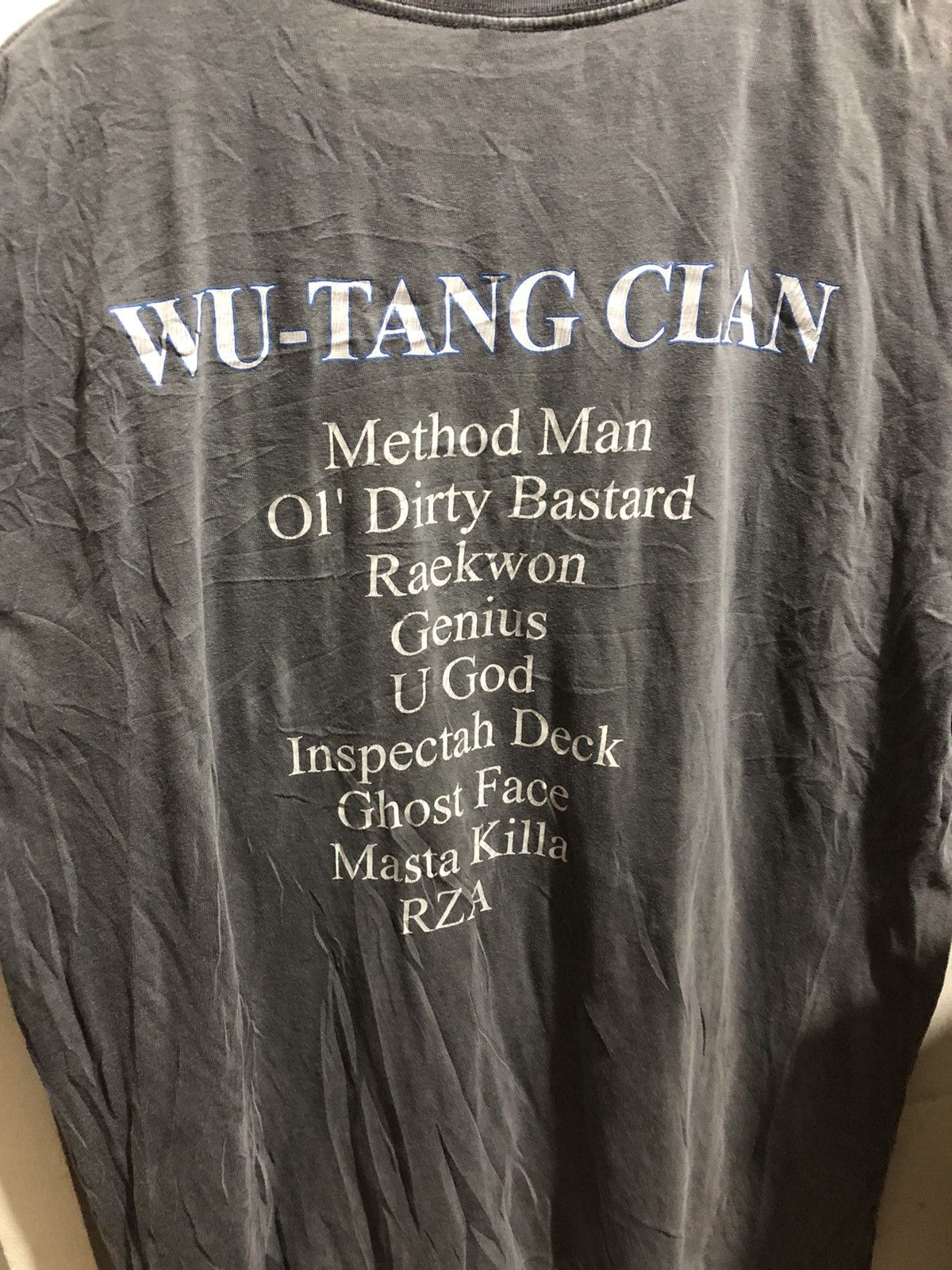 Rap Tees × Reproduction of Found × Wu-Tang Clan Wutang clan raptees fake nice grapic tee Size US L / EU 52-54 / 3 - 7 Thumbnail