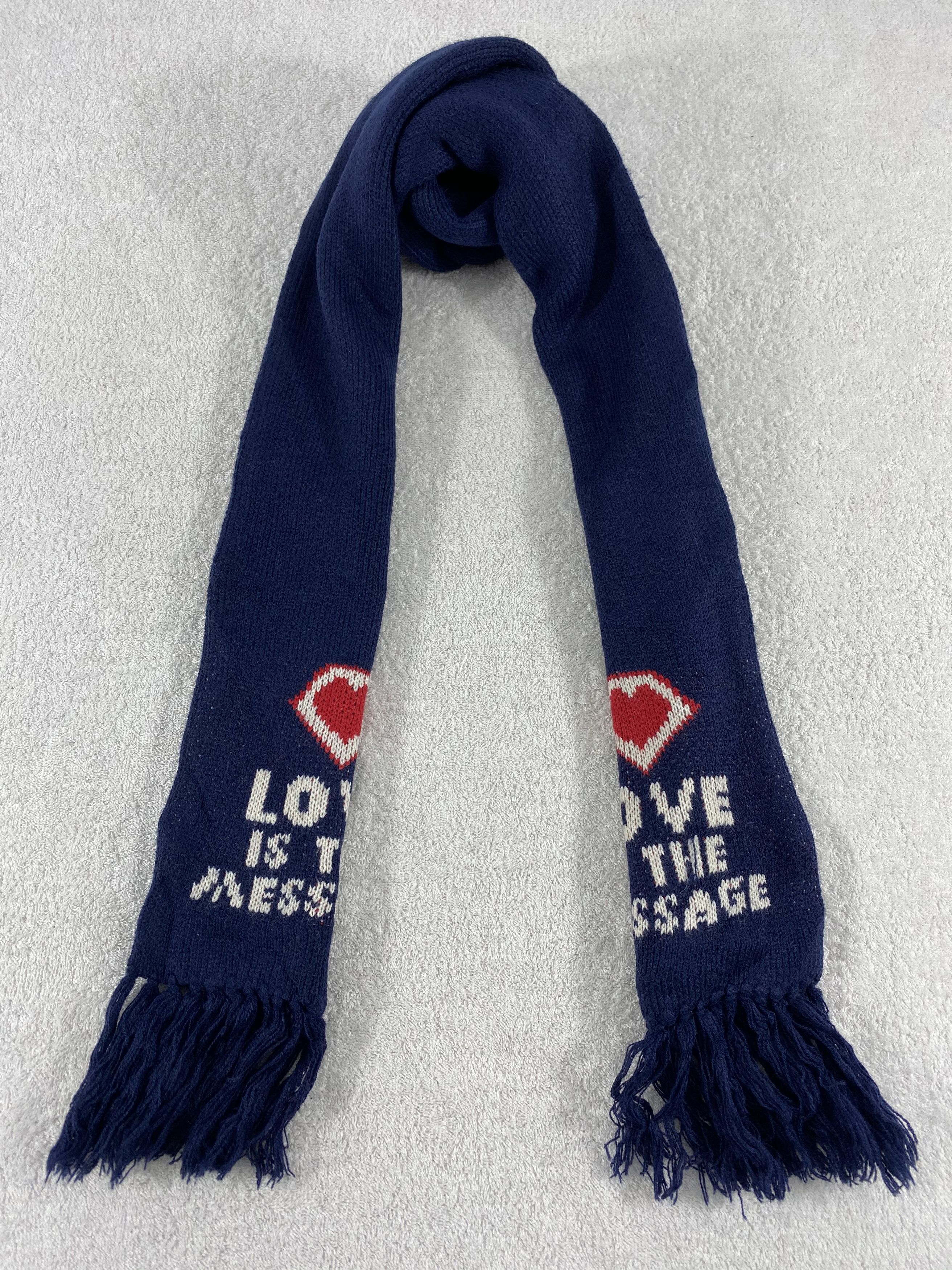 Super Lovers Vintage Super Lovers Scarf/Muffler/Neckwear MF618 Size ONE SIZE - 1 Thumbnail