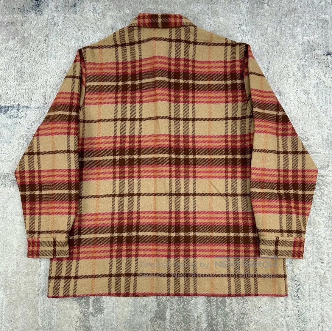 Pendleton Pendleton Plaid Wool Blend Shirt Jacket. Size US XL / EU 56 / 4 - 2 Thumbnail