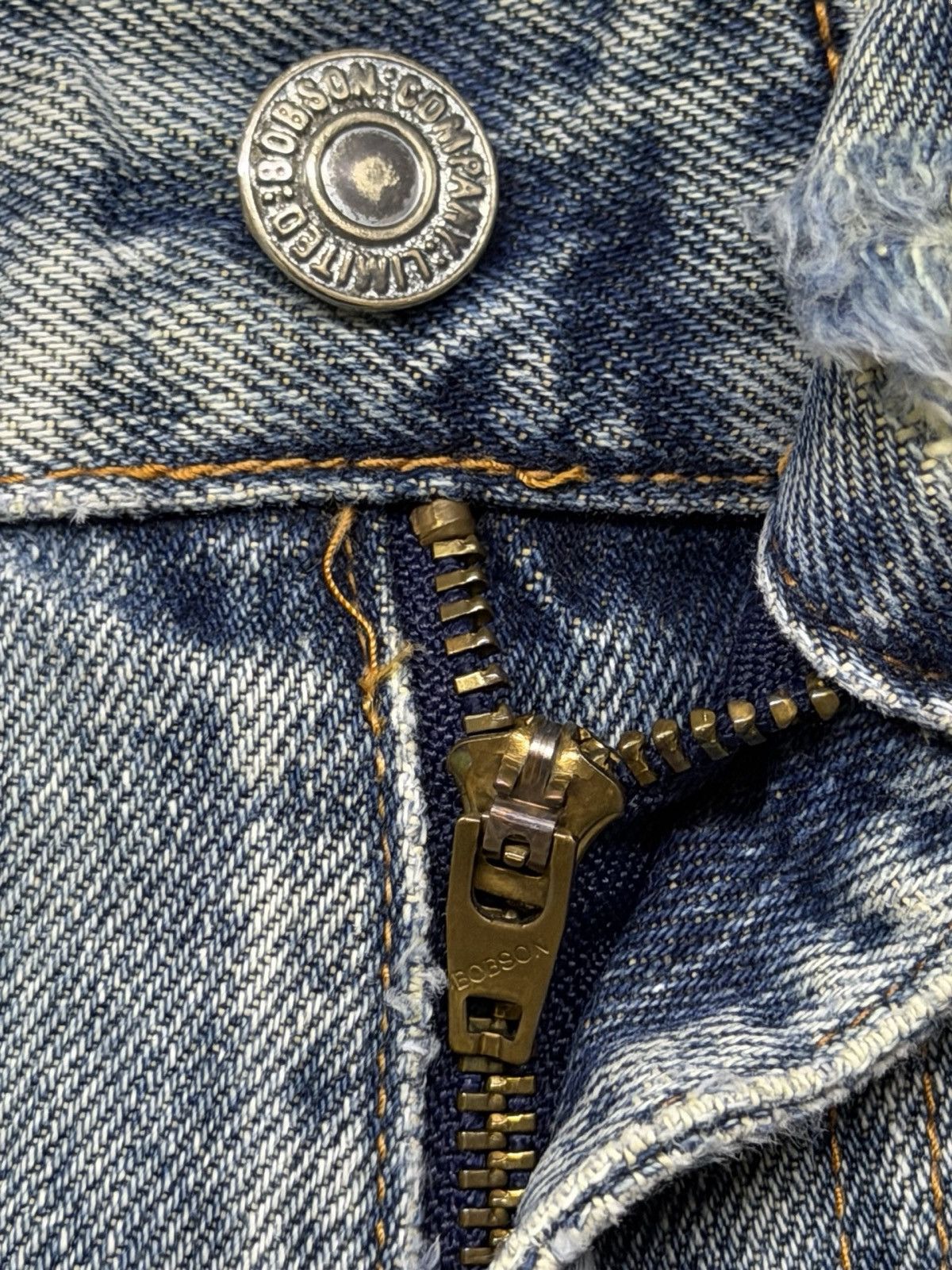 Japanese Brand Vintage 90s Bobson Lot 512 Denim Jeans Made in Japan | W34 Size US 34 / EU 50 - 8 Thumbnail