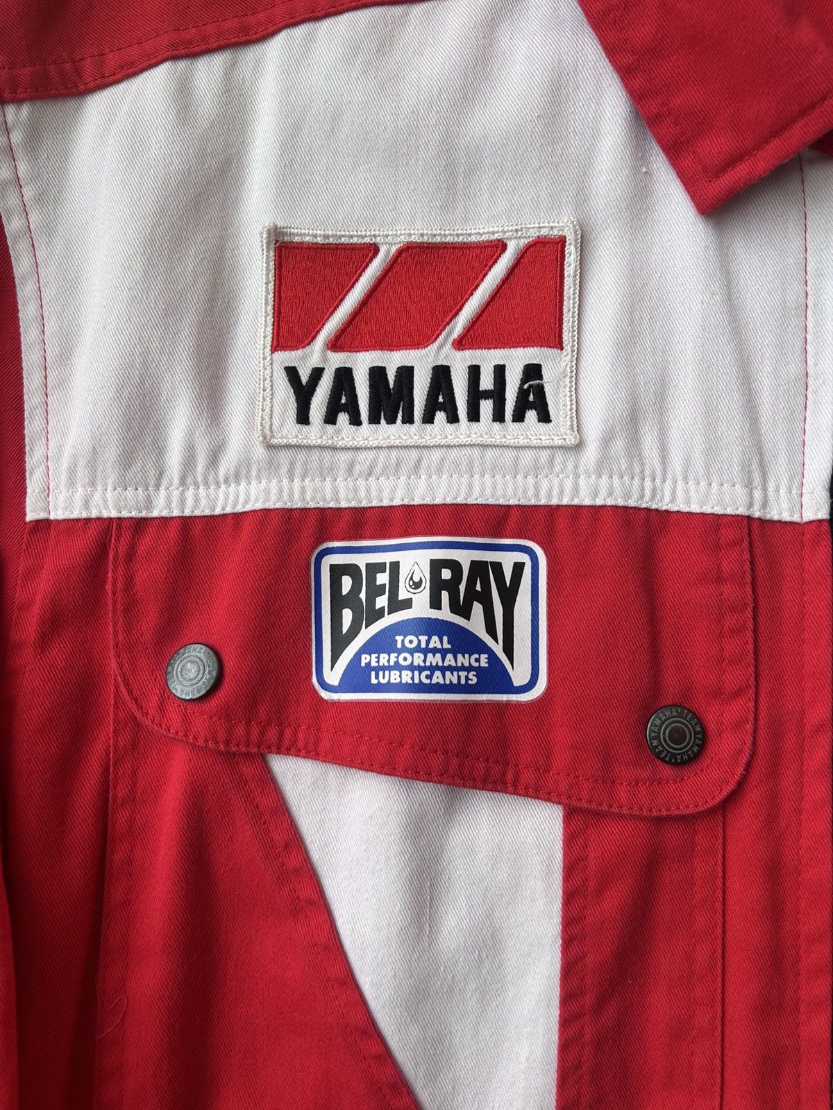 Yamaha Vintage Yamaha Racing Team Coverall Japan Made Size US 34 / EU 50 - 13 Thumbnail