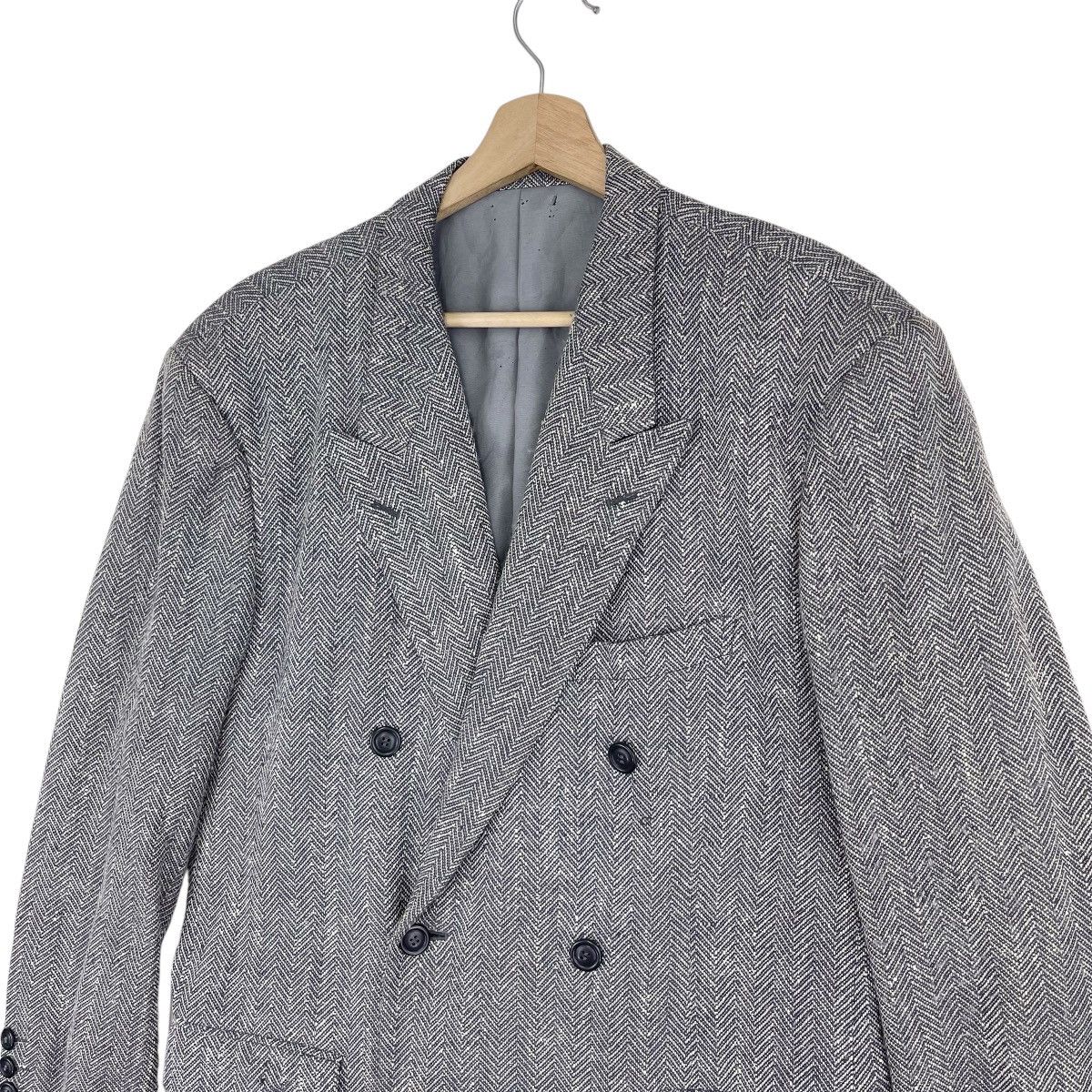 Issey Miyake Issey Miyake Men Double Breasted Wool Coat Size US M / EU 48-50 / 2 - 4 Thumbnail