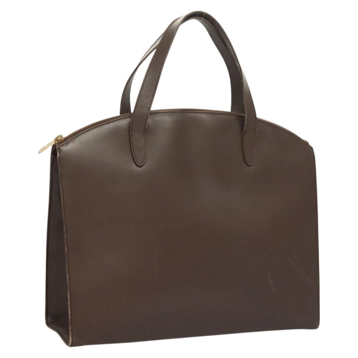 Gucci GUCCI Hand Bag Leather Brown Gold 000 1998 000 1998 Size ONE SIZE - 1 Thumbnail