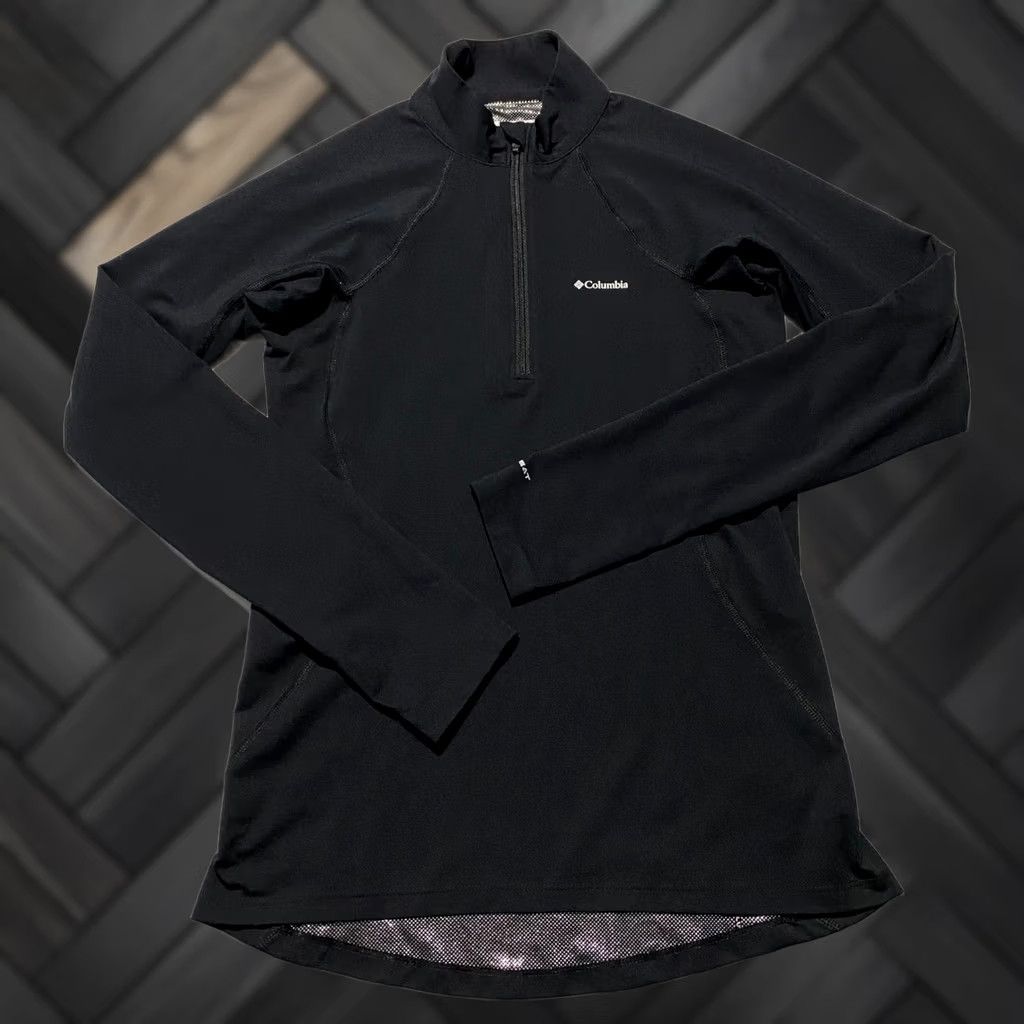 Layer 8 Columbia Womens XS Black Omni-Heat Thermal Base Layer Pullover Top Size XS / US 0-2 / IT 36-38 - 1 Thumbnail