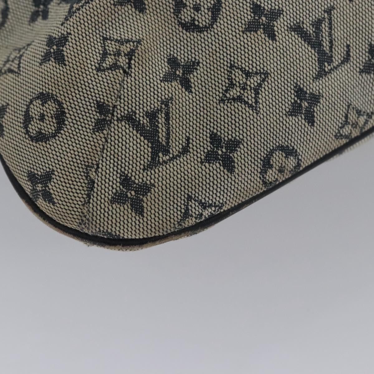 Louis Vuitton LOUIS VUITTON Monogram Mini Françoise Tote Bag Blue M92208 Size ONE SIZE - 15 Thumbnail