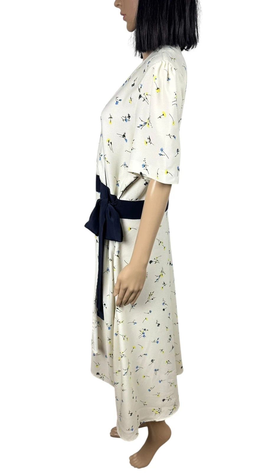 Other ME+EM Faux Wrap Dress Floral Polyester Silk Trim size XL Size XL / US 12-14 / IT 48-50 - 6 Thumbnail