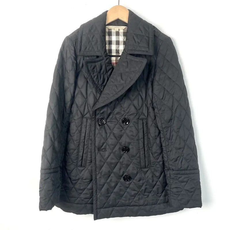 Burberry Burberry Black Quilted Mid-Length Cotton Jacket Size XS / US 0-2 / IT 36-38 - 1 Thumbnail