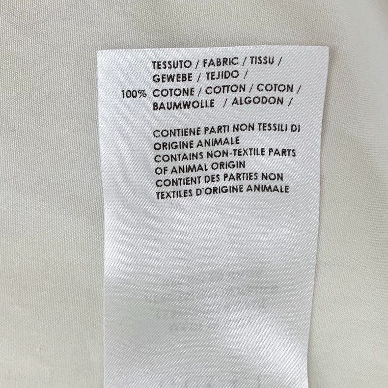 Gucci Gucci Size 39 White pocket print design cotton lapel singl Size US XXS / EU 40 - 8 Thumbnail