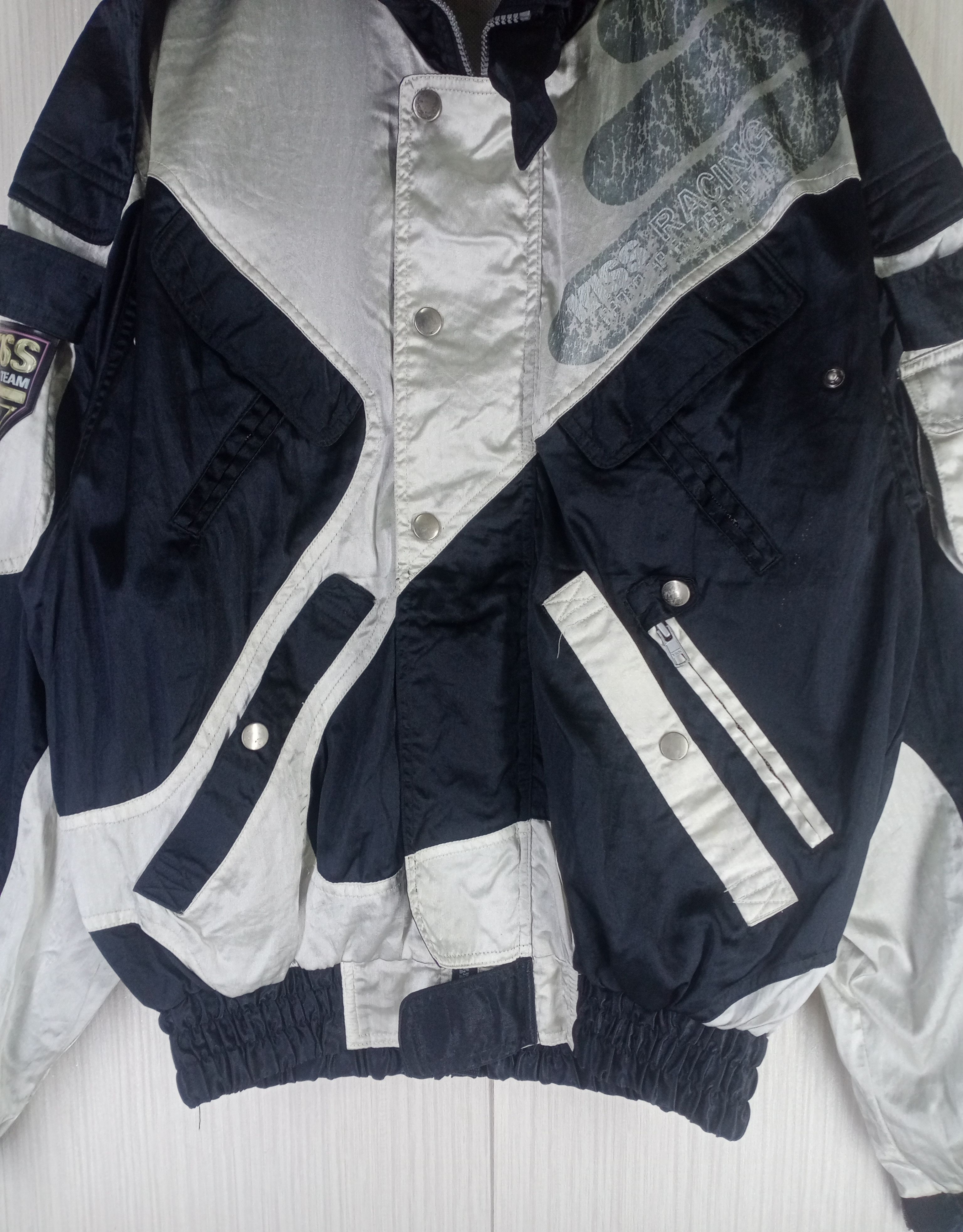 Sports Specialties Rare Vintage 90s Kiss Racing Team Bomber Jacket Size US M / EU 48-50 / 2 - 6 Thumbnail