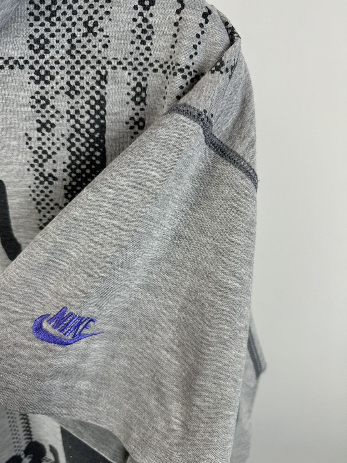 Nike Vintage Nike Hooded Tshirt 90s Size US XL / EU 56 / 4 - 3 Thumbnail