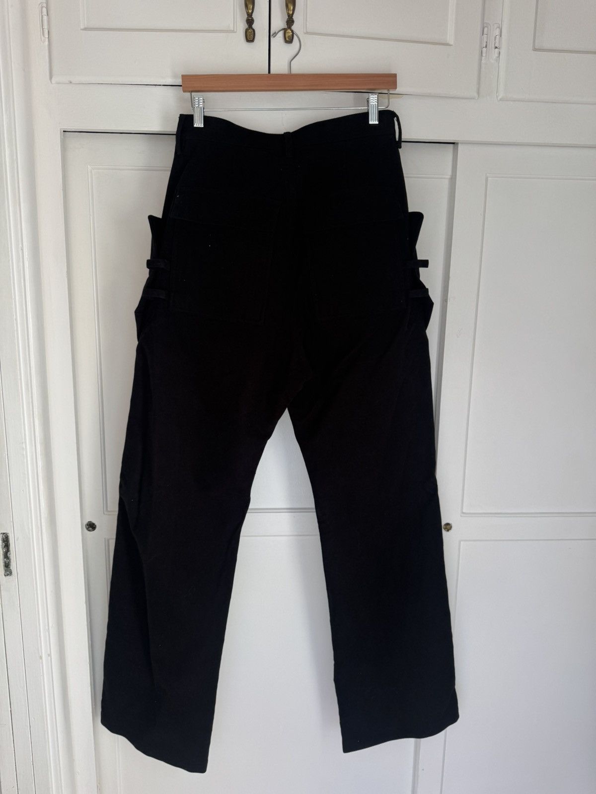 Rick Owens Rick Ownes FW '24 Black Porterville Pants Size US 30 / EU 46 - 2 Thumbnail