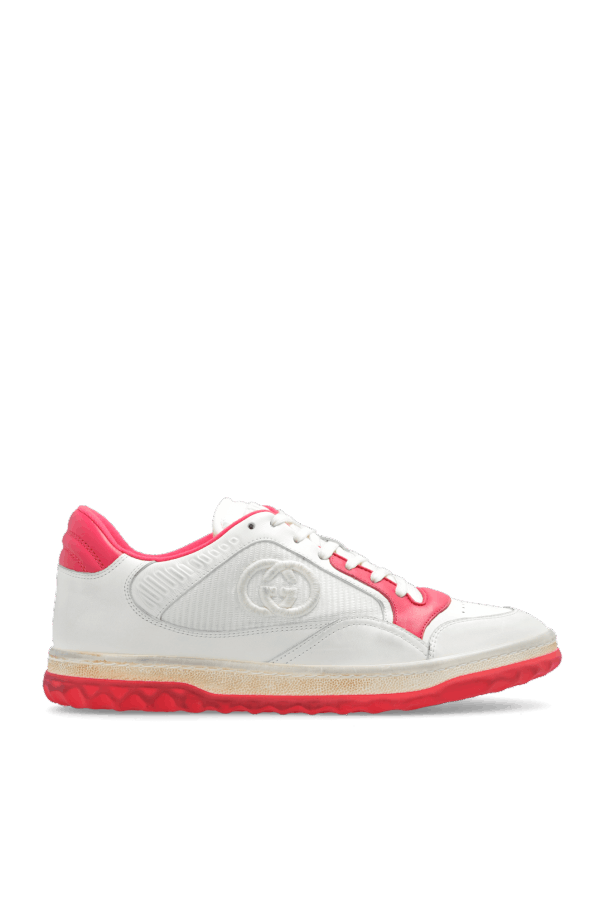 Gucci os11x0624 "MAC80" Sneakers in Red & White Size US 7 / IT 37 - 1 Thumbnail