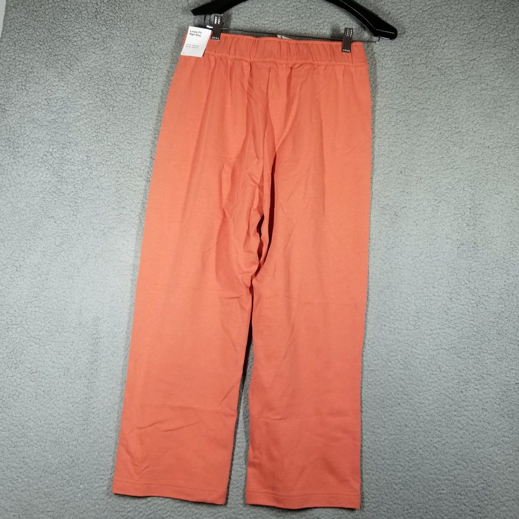Nike Nike Women's Sportswear Loose Fit Mid Rise Wide Leg Capris Pants Pink Coral Workout athleisure DM6726-827 Size 28" / US 6 / IT 42 - 2 Thumbnail