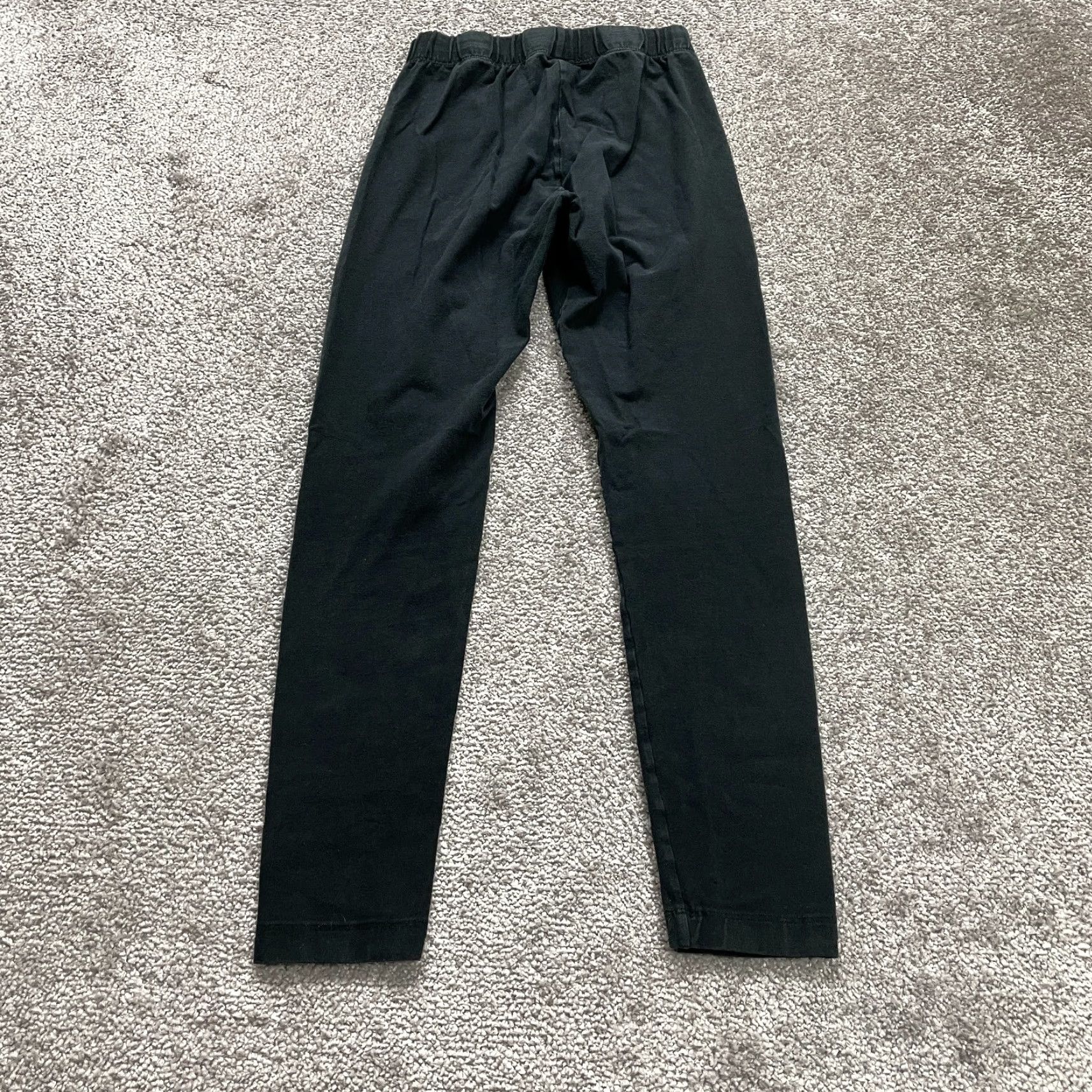 Vintage VINTAGE Unbranded Compression Leggings Womens Juniors Small Black Cotton Activewear Slim Leg 23in Inseam Outdoor Size 28" / US 6 / IT 42 - 2 Thumbnail
