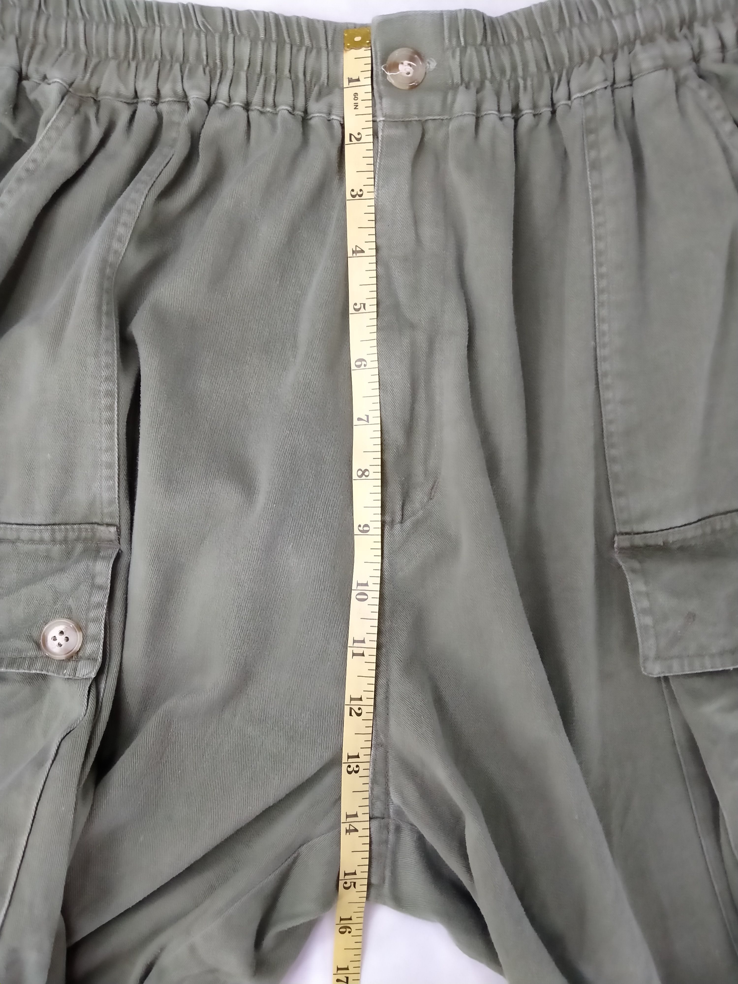 Japanese Brand Elastic/Drawstring Waist Japanese Brand Cargo 30x30.5 -CP084 Size US 30 / EU 46 - 9 Thumbnail