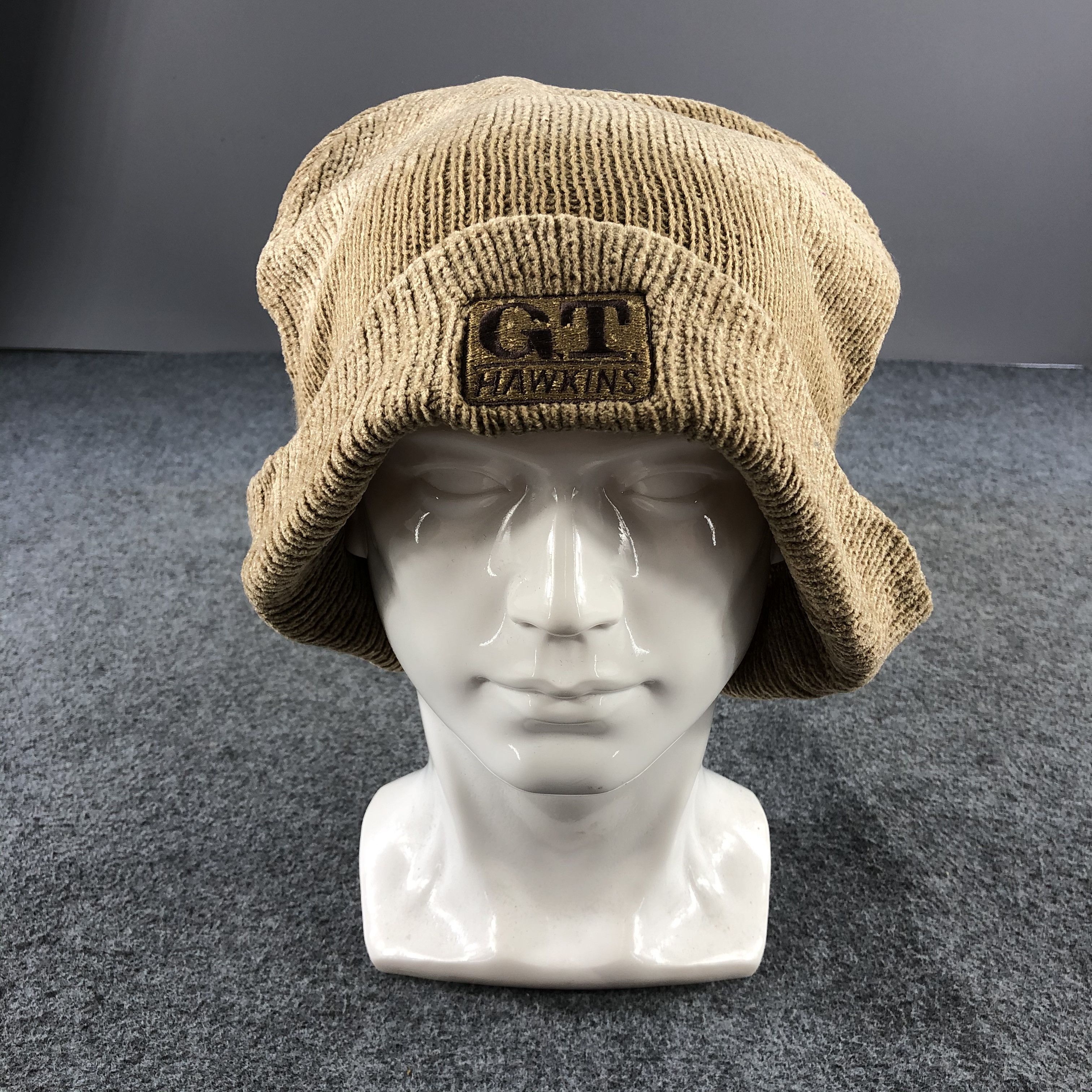 image of Vintage x Winter Session Gt Hawkins Slouchy Beanie Snowcap Snow Hat B475, Men's