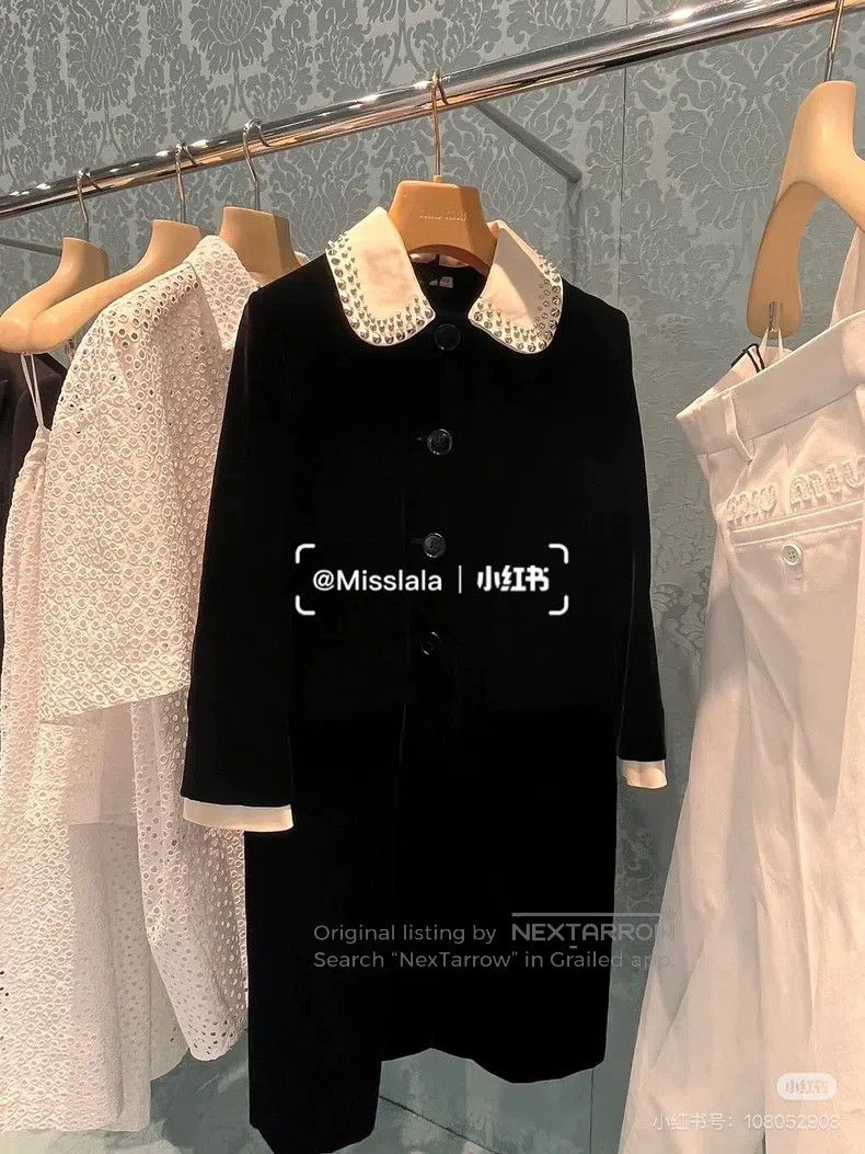 Miu Miu Miu Miu 36 Velvet coat Size S / US 4 / IT 40 - 8 Thumbnail