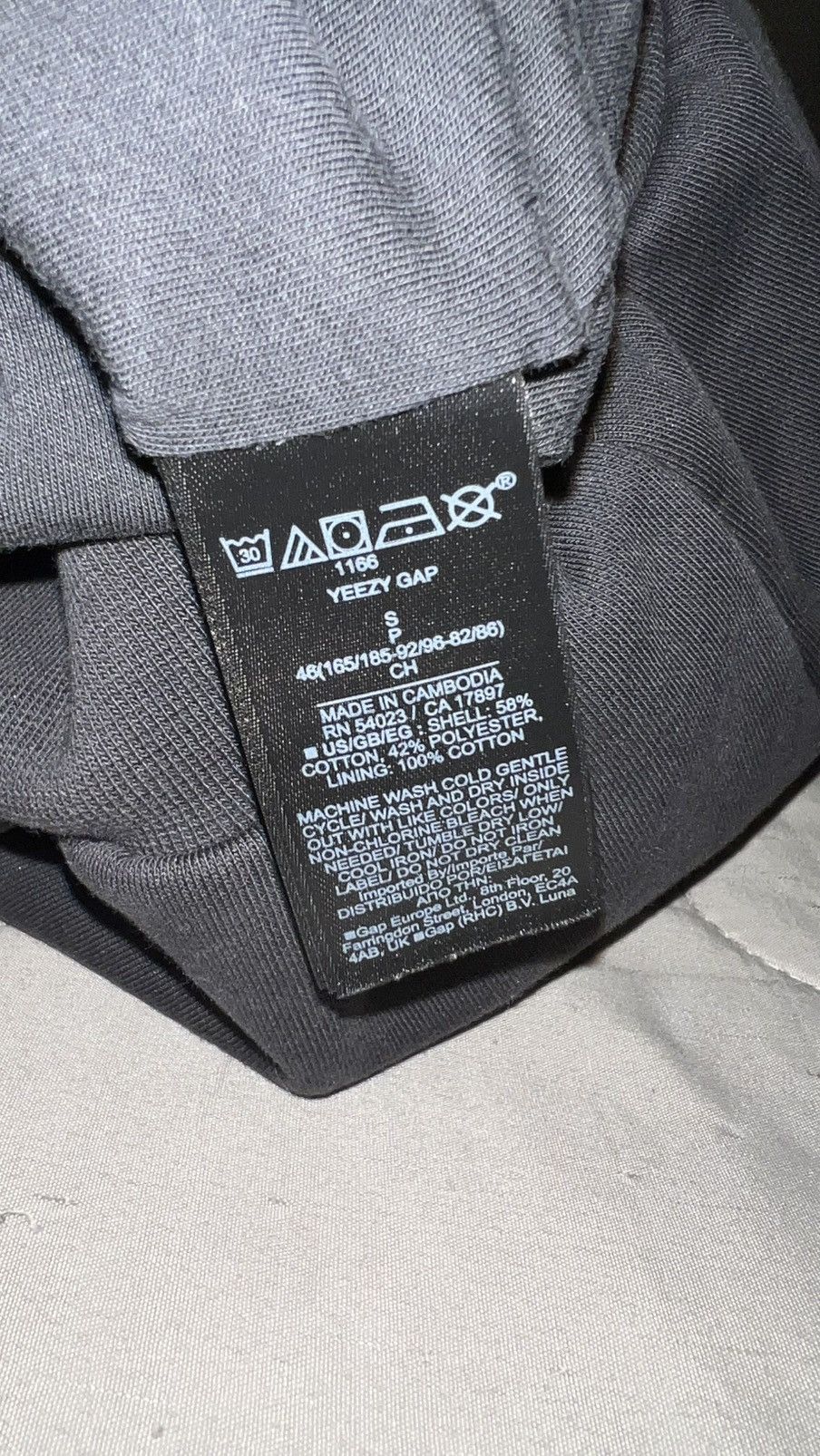 Balenciaga × Gap × Yeezy Yeezy x Gap x Balenciaga hoodie Size US S / EU 44-46 / 1 - 4 Thumbnail