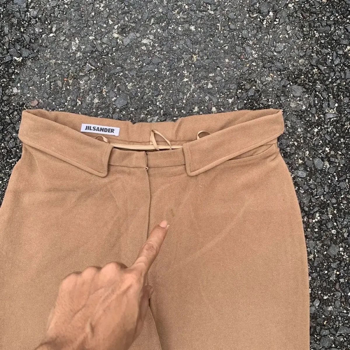 Jil Sander ⚡️FLASH SALE⚡️HEAT🔥🔥 JIL SANDER Women Baggy Trousers Pants Size 28" / US 6 / IT 42 - 6 Thumbnail