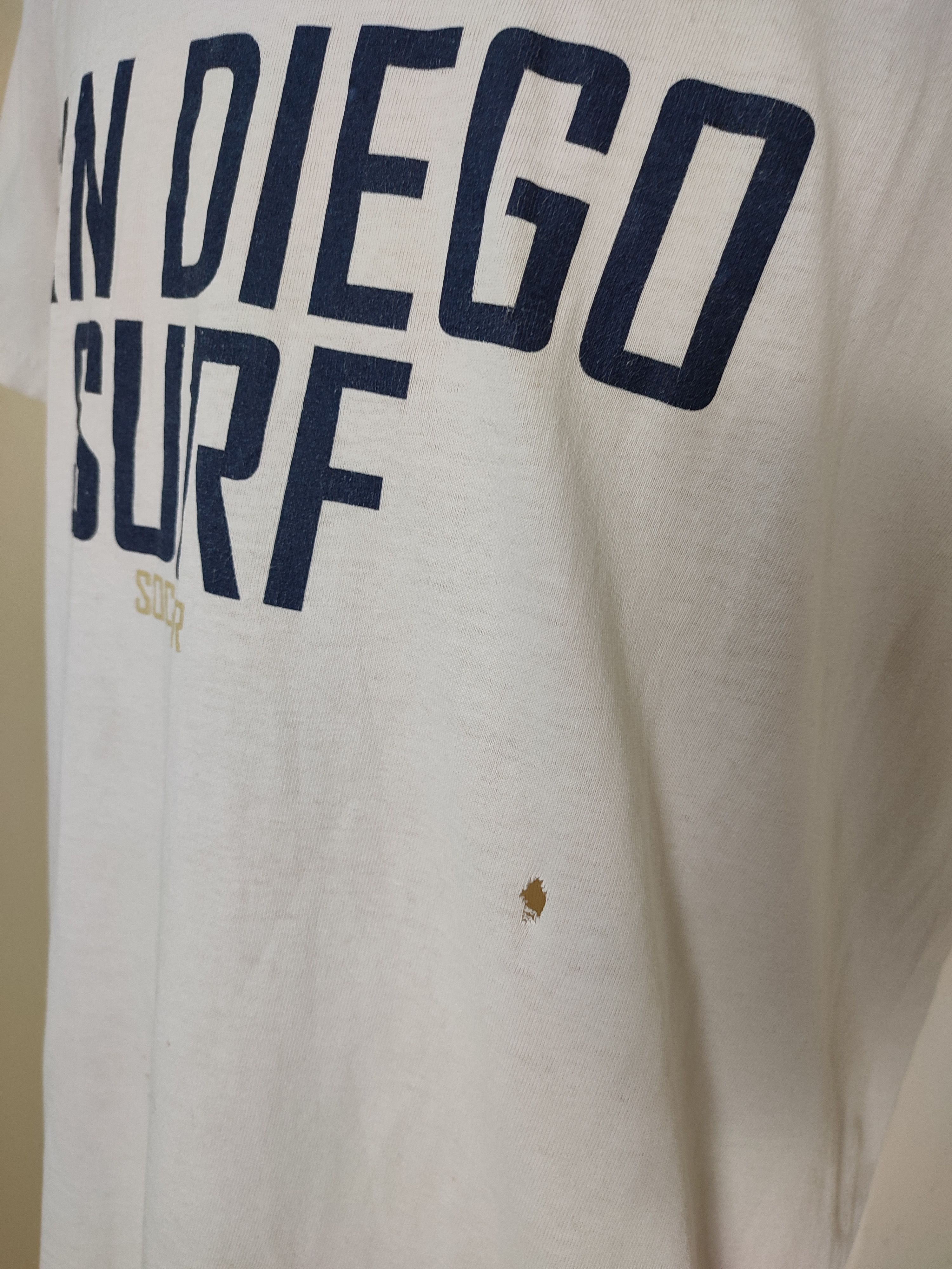 Nike × Vintage Y2K NIKE BIG LOGO SOCCER TEE Size US L / EU 52-54 / 3 - 8 Thumbnail