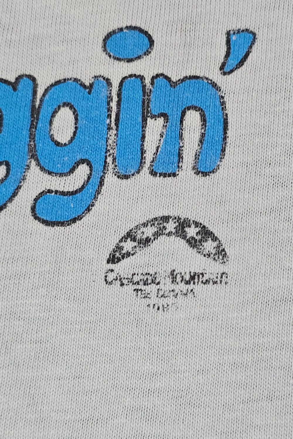 Hanes 1985 Hanes Beefy-T - “I Just Keep On Pluggin’” Size US L / EU 52-54 / 3 - 7 Thumbnail