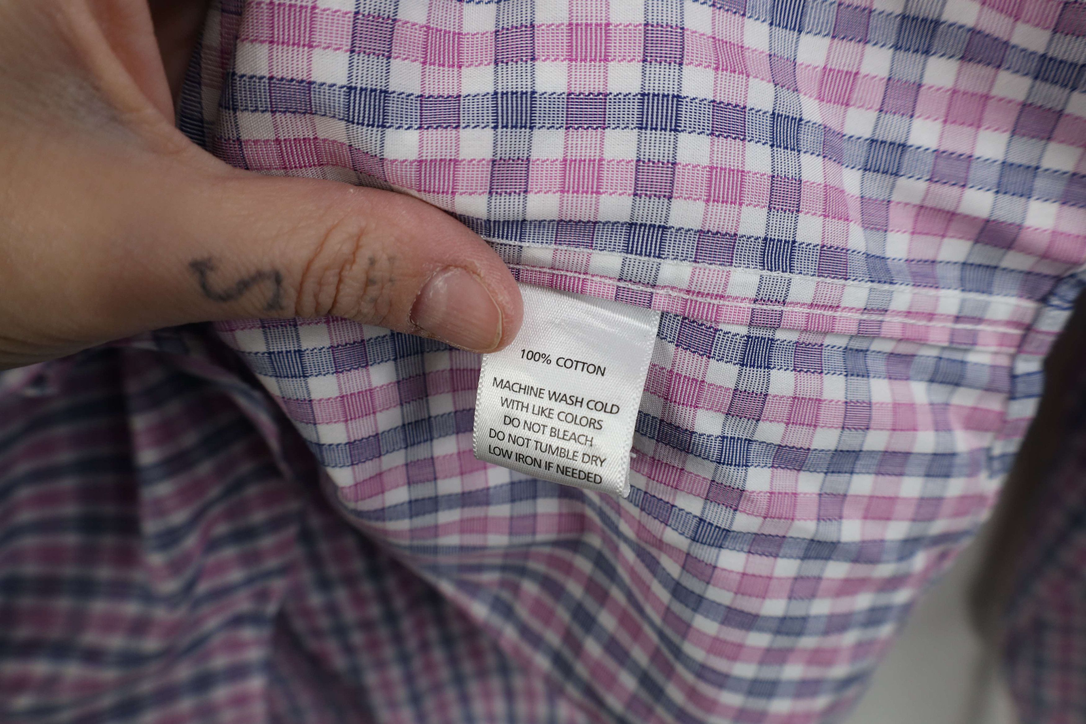 UNTUCKit Untuckit Wrinkle Free Cotton Collared Button Shirt Size US L / EU 52-54 / 3 - 8 Thumbnail