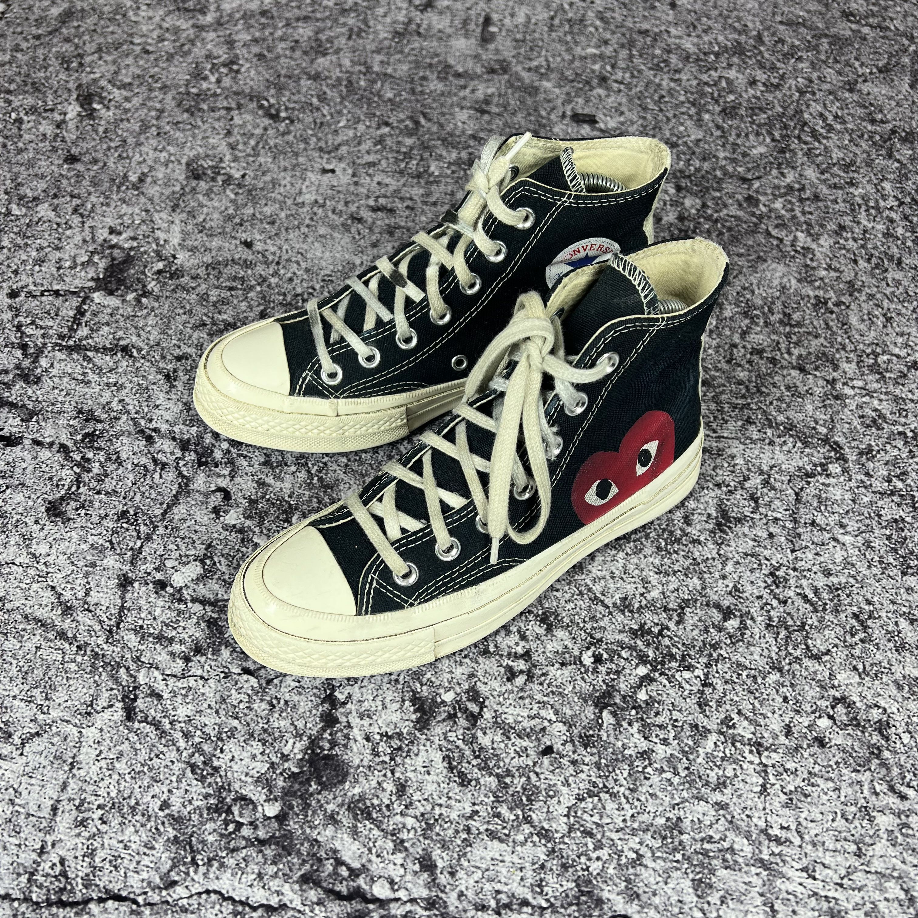 Comme des Garcons PLAY × Converse Come des Garcons x Converse Sneakers Size UK 3 / EUR 35 Size US 5.5 / IT 35.5 - 5 Thumbnail