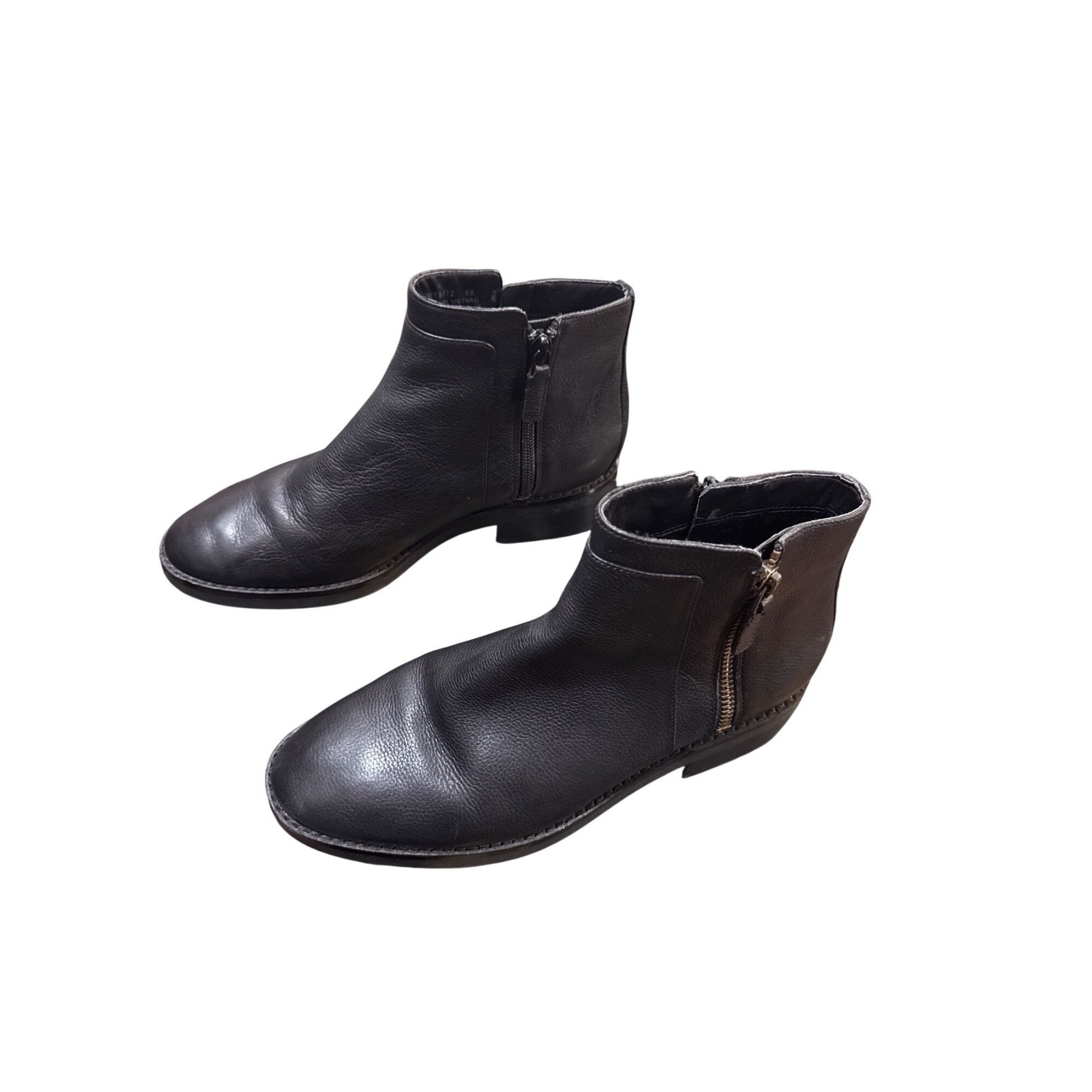 Cole Haan Cole Haan Grand Rene wms black leather ankle boots booties s Size US 6 / IT 36 - 4 Thumbnail