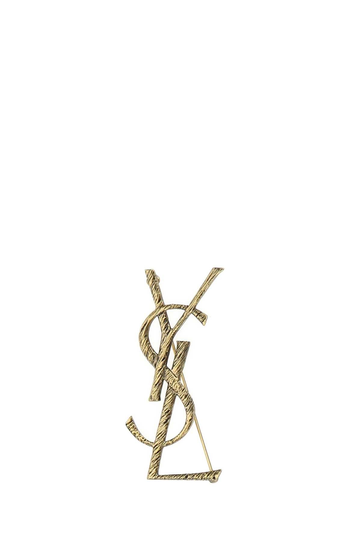 Saint Laurent Paris Opyum Brooch Size ONE SIZE - 1 Thumbnail