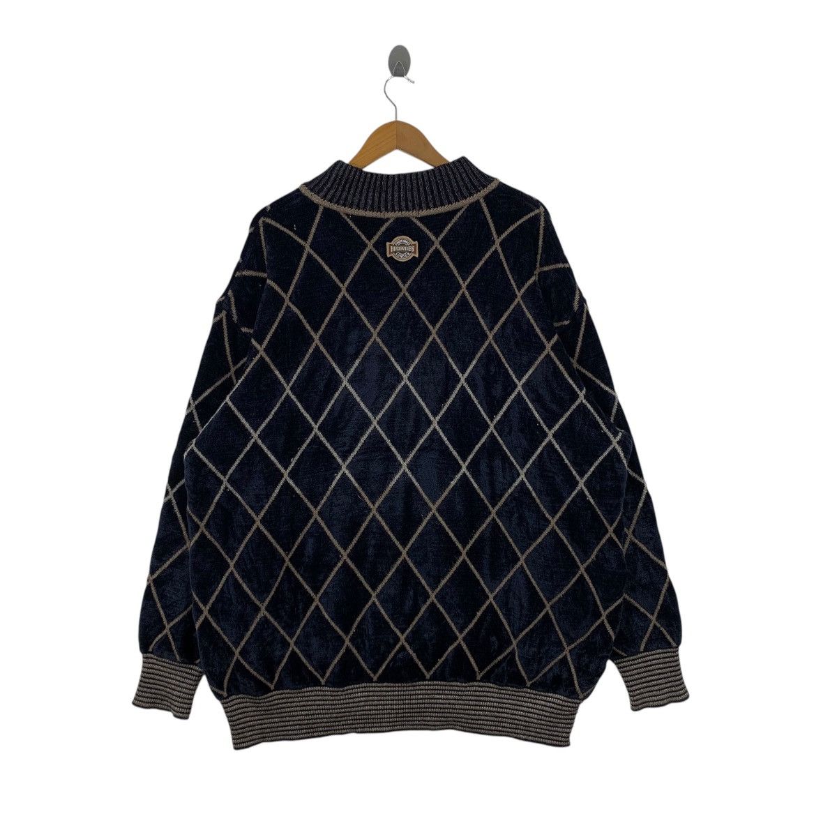 Hardy Amies HARDY AMIES Sport Italian Designer Center Logo Sweatshirt Size US XXL / EU 58 / 5 - 2 Thumbnail