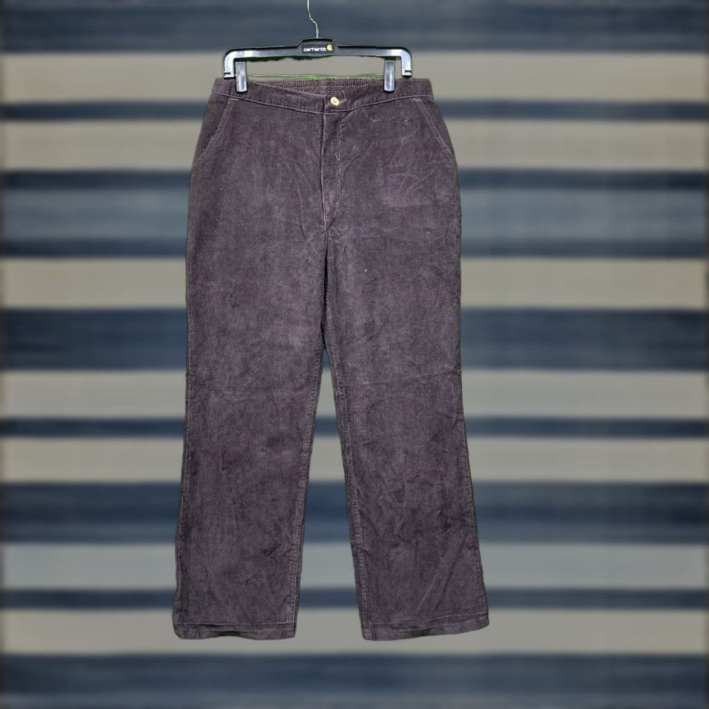Vintage VINTAGE Mavericks Pants Mens 38 Brown Corduroy Straight Leg USA Made 80s Cotton Size US 38 / EU 54 - 1 Thumbnail