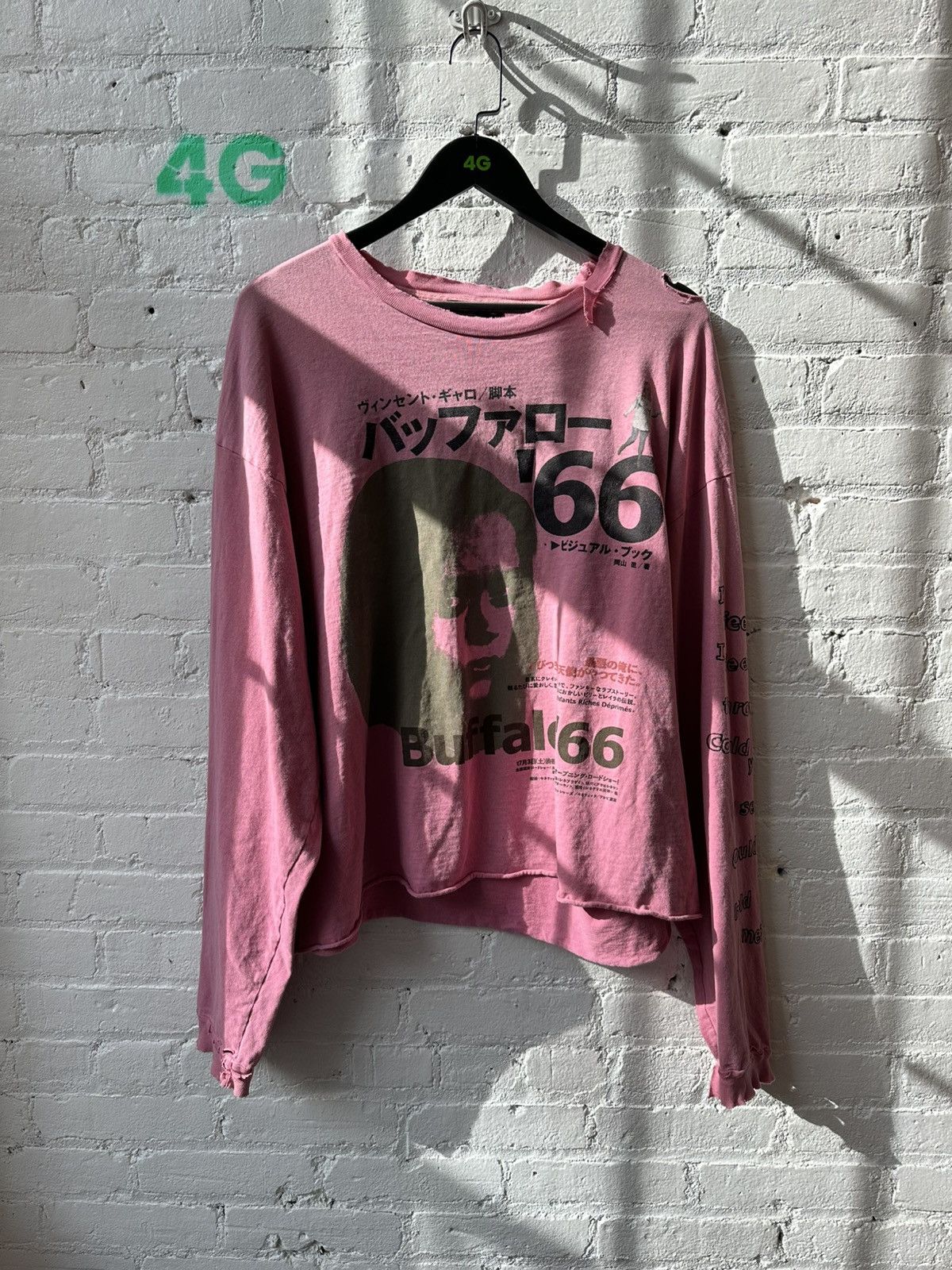 Enfants Riches Deprimes ERD BUFFALO 66 T SHIRT PINK Size US L / EU 52-54 / 3 - 1 Thumbnail