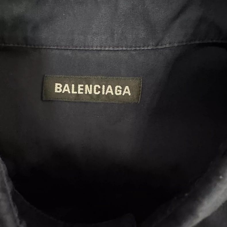 Balenciaga Balenciaga size 37 SS20 Back mailbox logo printed short sle Size US M / EU 48-50 / 2 - 8 Thumbnail