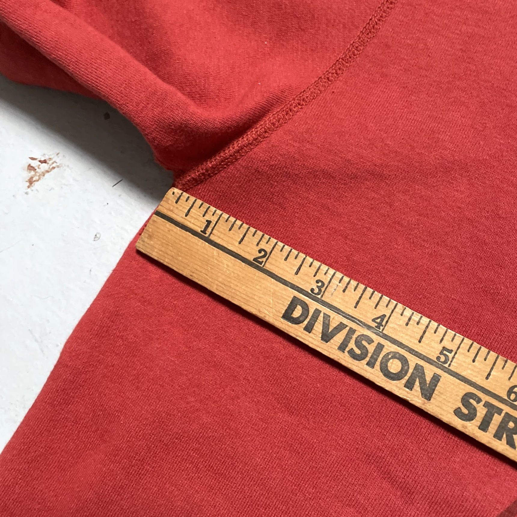 Vintage The Real McCoy's Sweatshirt College Style Cotton Military Pullover Unisex Adults XL Burnt Red Size US XL / EU 56 / 4 - 2 Thumbnail