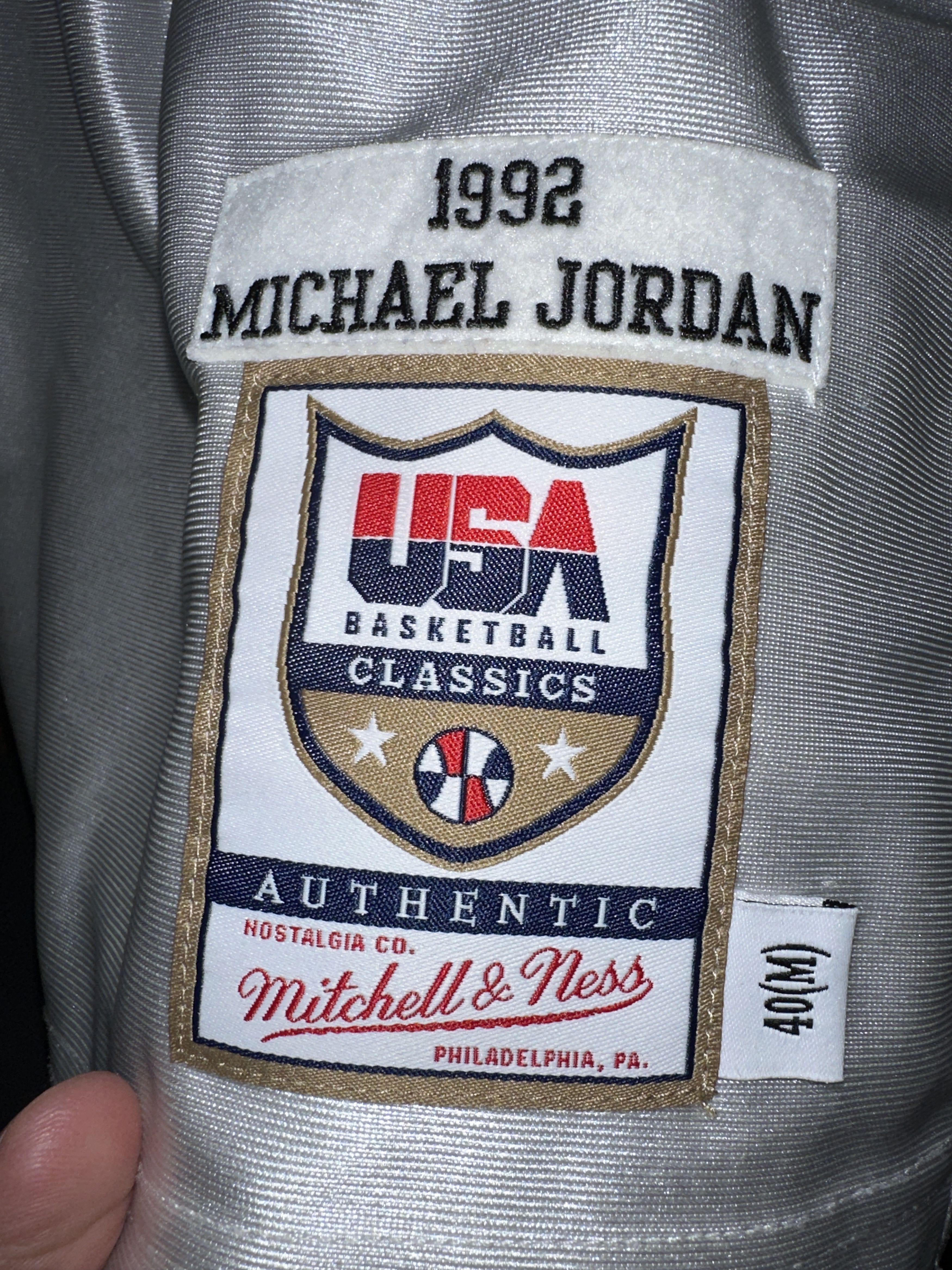 Mitchell & Ness Mitchell and Ness Michael Jordan 1992 authentic Size US M / EU 48-50 / 2 - 3 Thumbnail