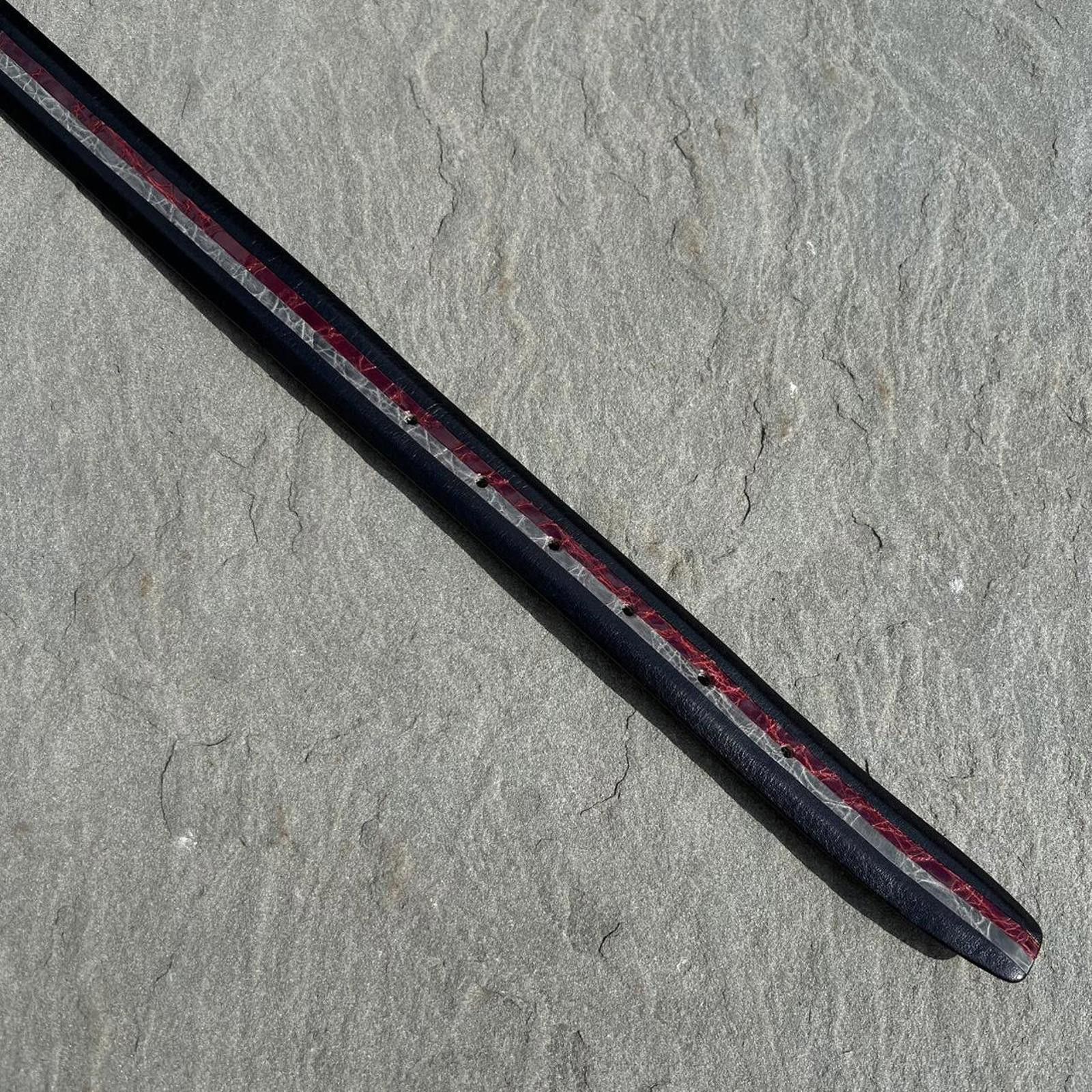 Vintage Deadstock Vintage 90s Alligator Leather Belt Made in Italy Size ONE SIZE - 4 Thumbnail