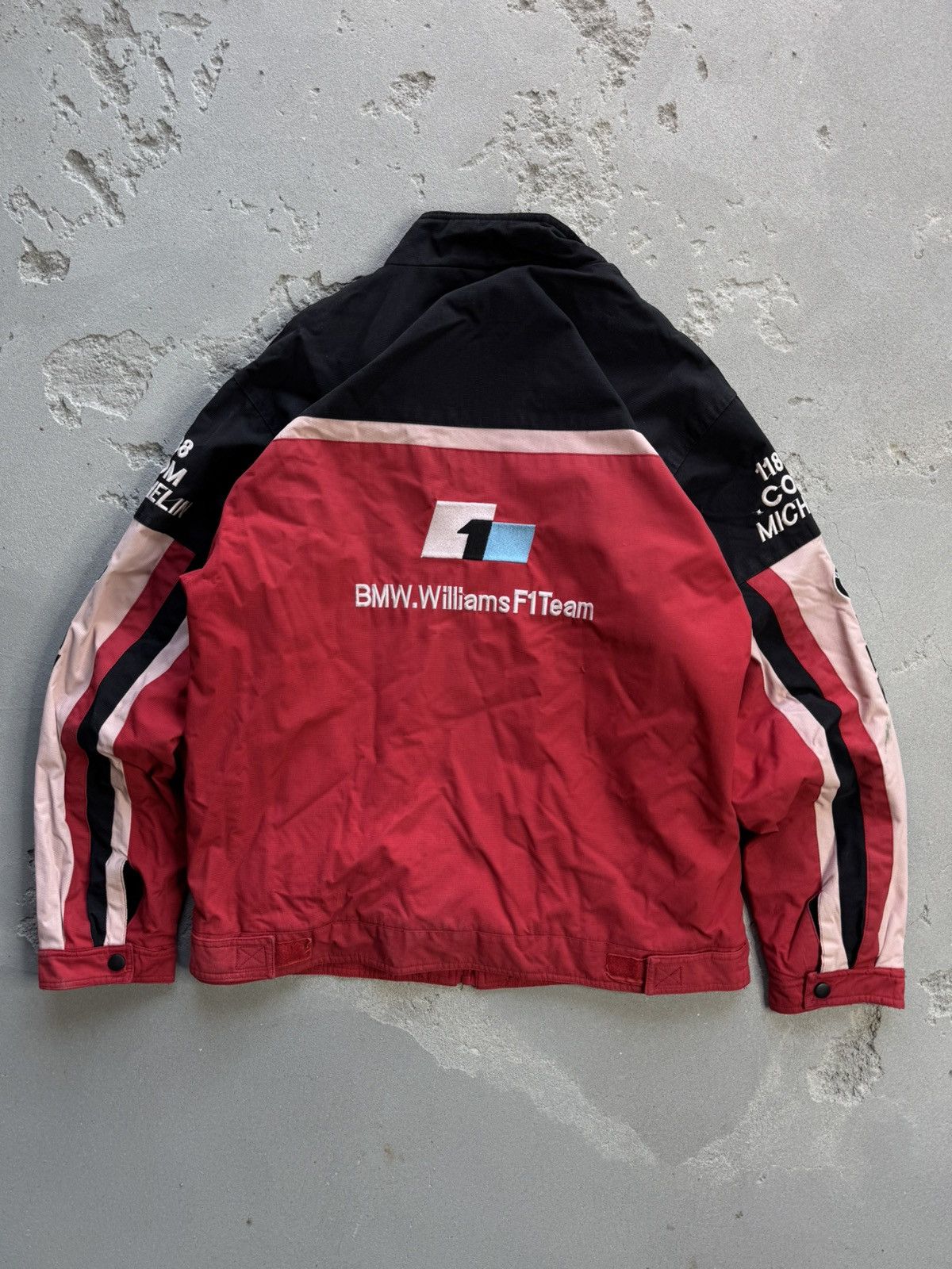 BMW × Vintage Rare ! BMW Williams M F1 Vintage Racing Jacket HP Invent Size US M / EU 48-50 / 2 - 4 Thumbnail