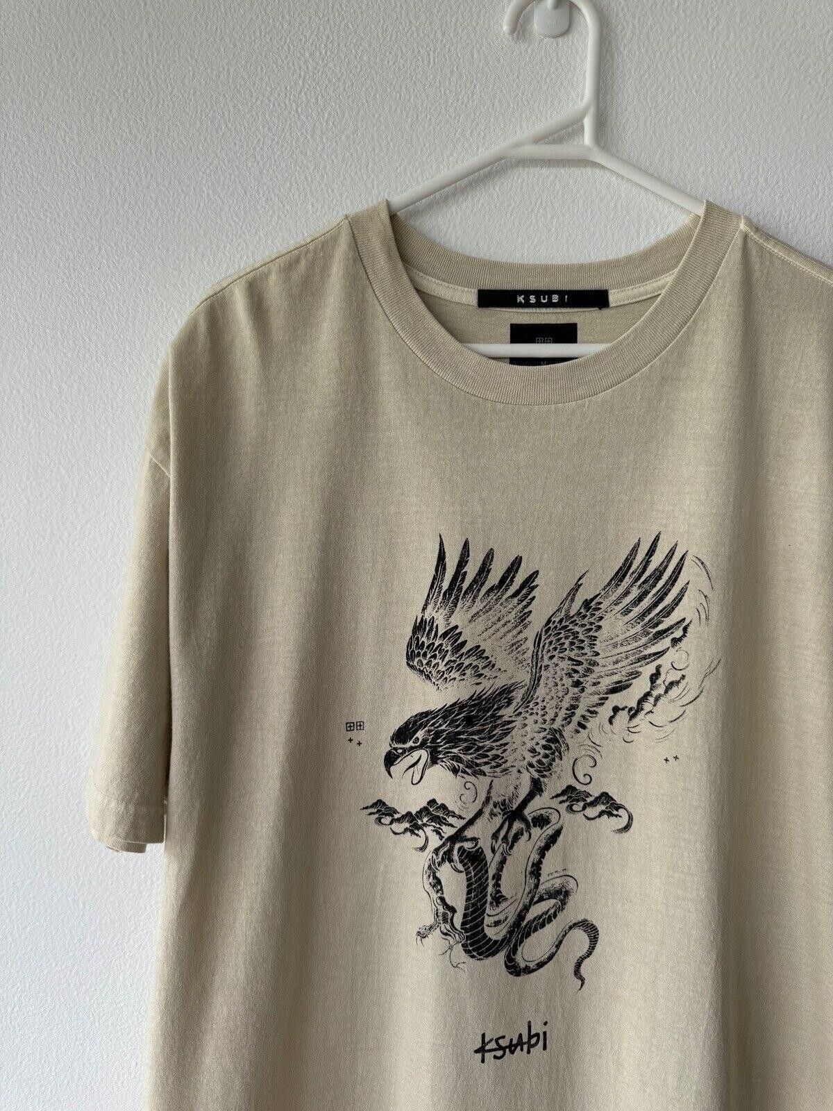 Ksubi new ksubi tee t shirt top medium biggie target cyclone tan Size US M / EU 48-50 / 2 - 2 Thumbnail