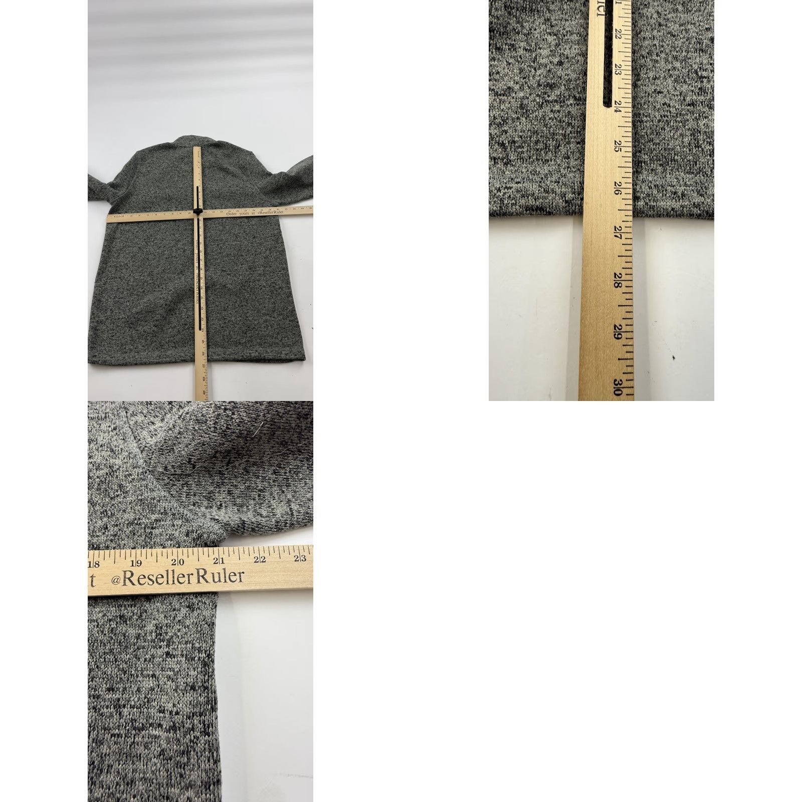 Eddie Bauer Eddie Bauer Sweater Mens Medium Gray 1/4 Zip Fleece Chest Pocket Mock Neck Pullover Long Sleeve Adults Mens Size US M / EU 48-50 / 2 - 8 Thumbnail