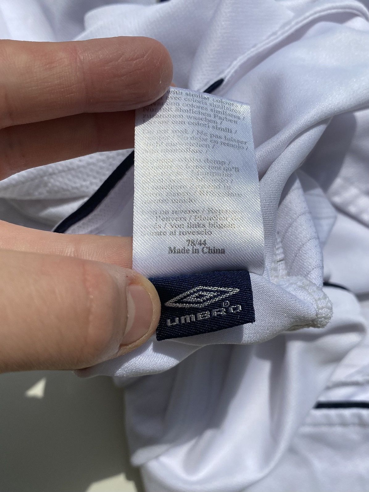 Umbro Vintage England Beckham #7 Umbro Jersey 2005-07 White Home Size US XL / EU 56 / 4 - 7 Thumbnail